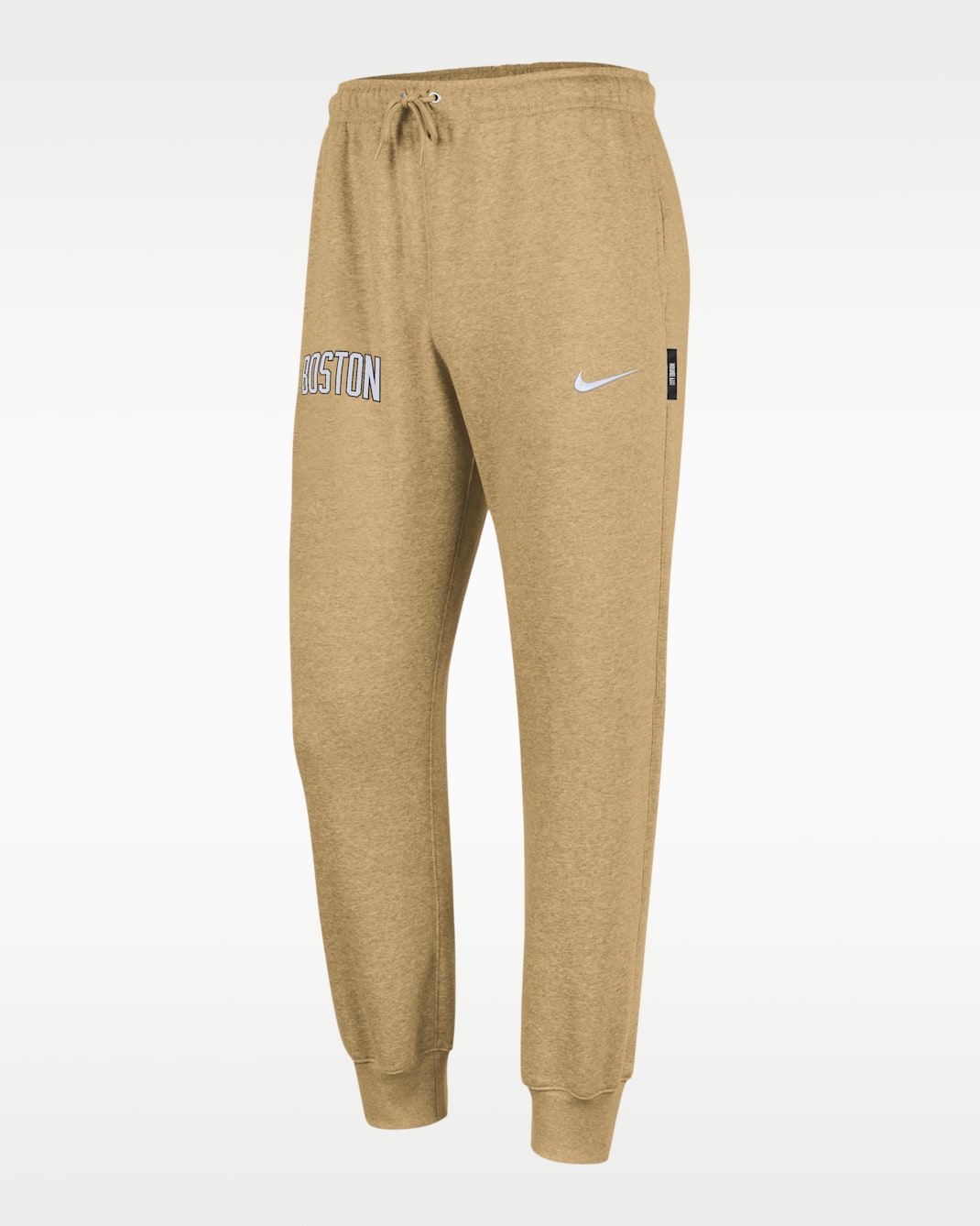 Boston Celtics City Edition Men's Nike NBA Club Fleece Jogger - Club Gold