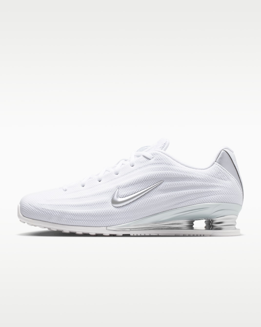 Nike Shox Z Women's Shoes - White/Metallic Silver