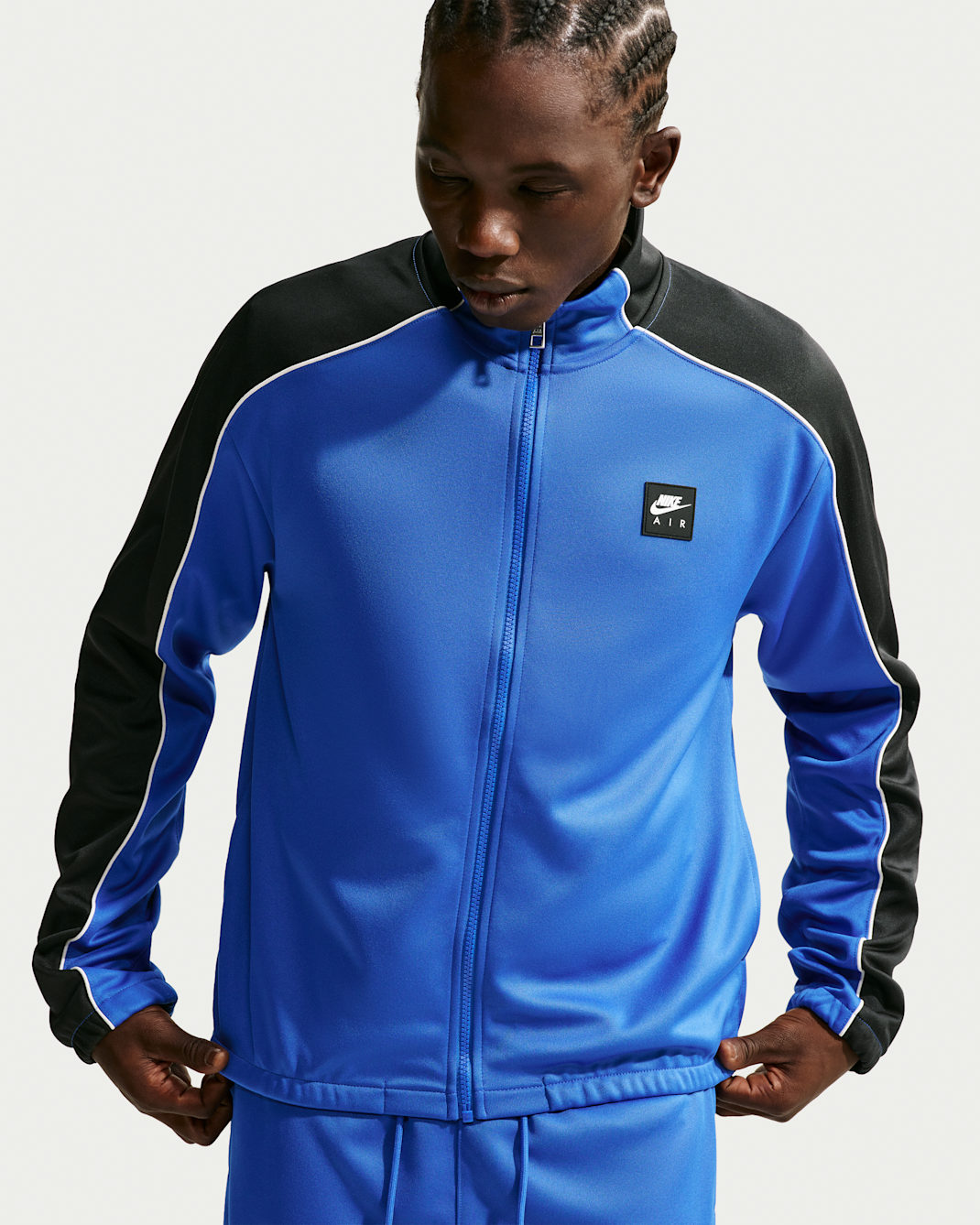 Chamarra deportiva de tejido Knit para hombre Nike Air - Royal juego/Negro/Blanco