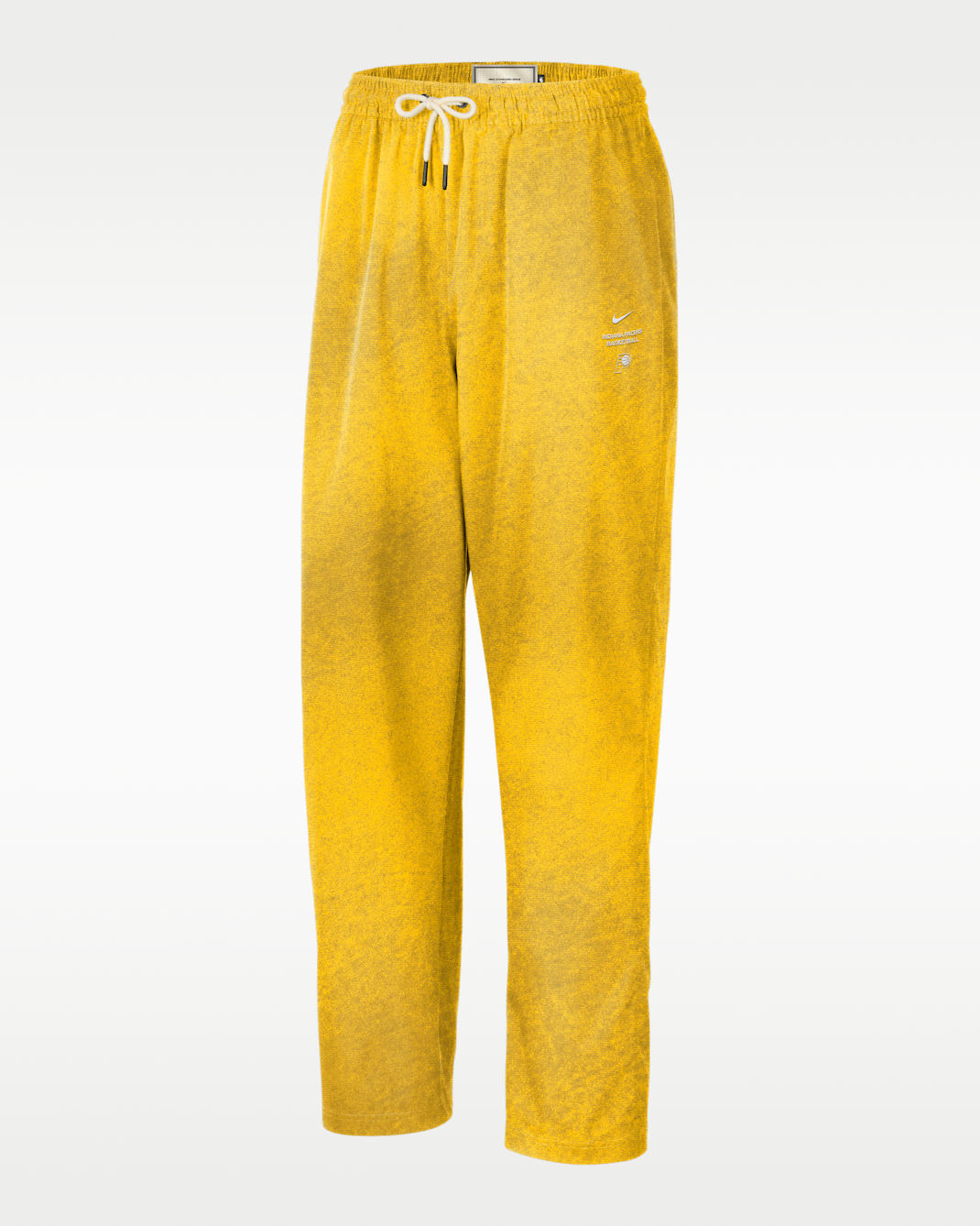 Indiana Pacers Standard Issue Men's Woven Basketball Pants - Amarillo/College Navy/White/White
