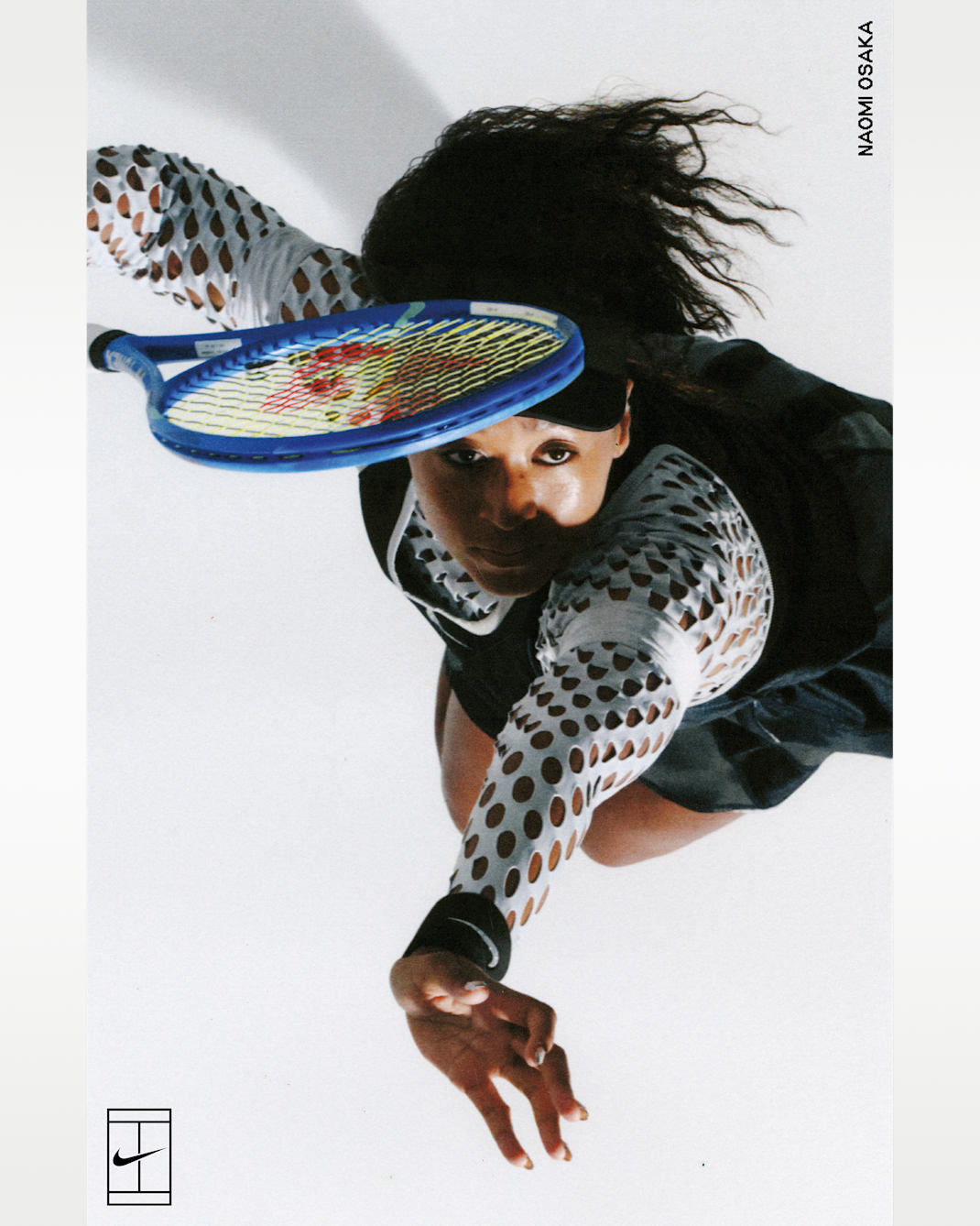Naomi Osaka NikeCourt Poster 22" x 34" - Multi-Color