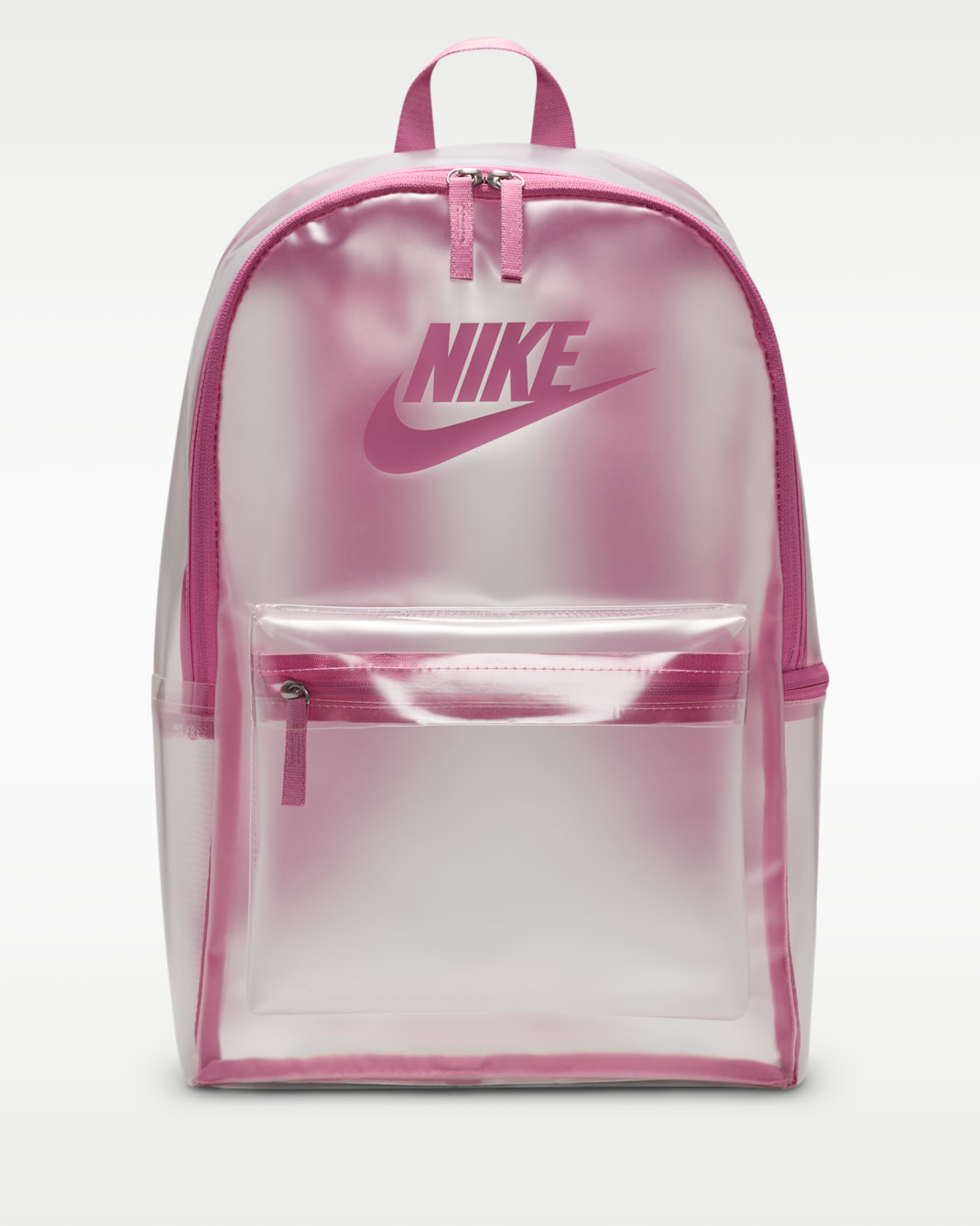 Mochila Nike Heritage Crystal (25 L) - Transparente/Flamenco mágico/Flamenco mágico