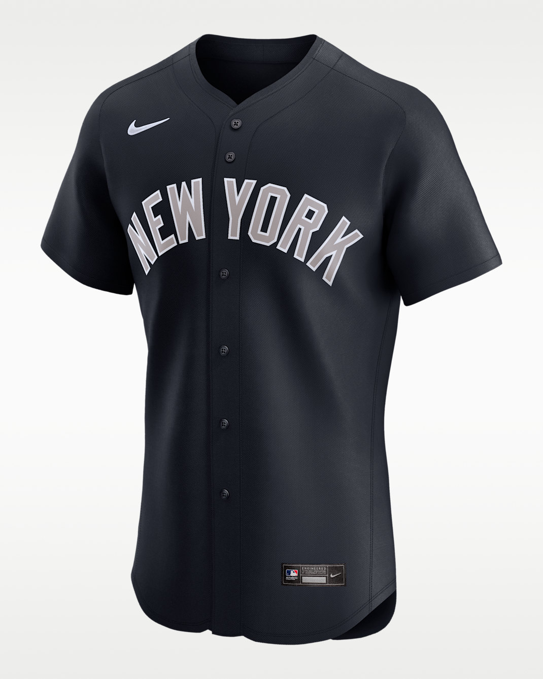Jersey Nike Dri-FIT ADV de la MLB Elite para hombre Aaron Judge New York Yankees - Azul marino
