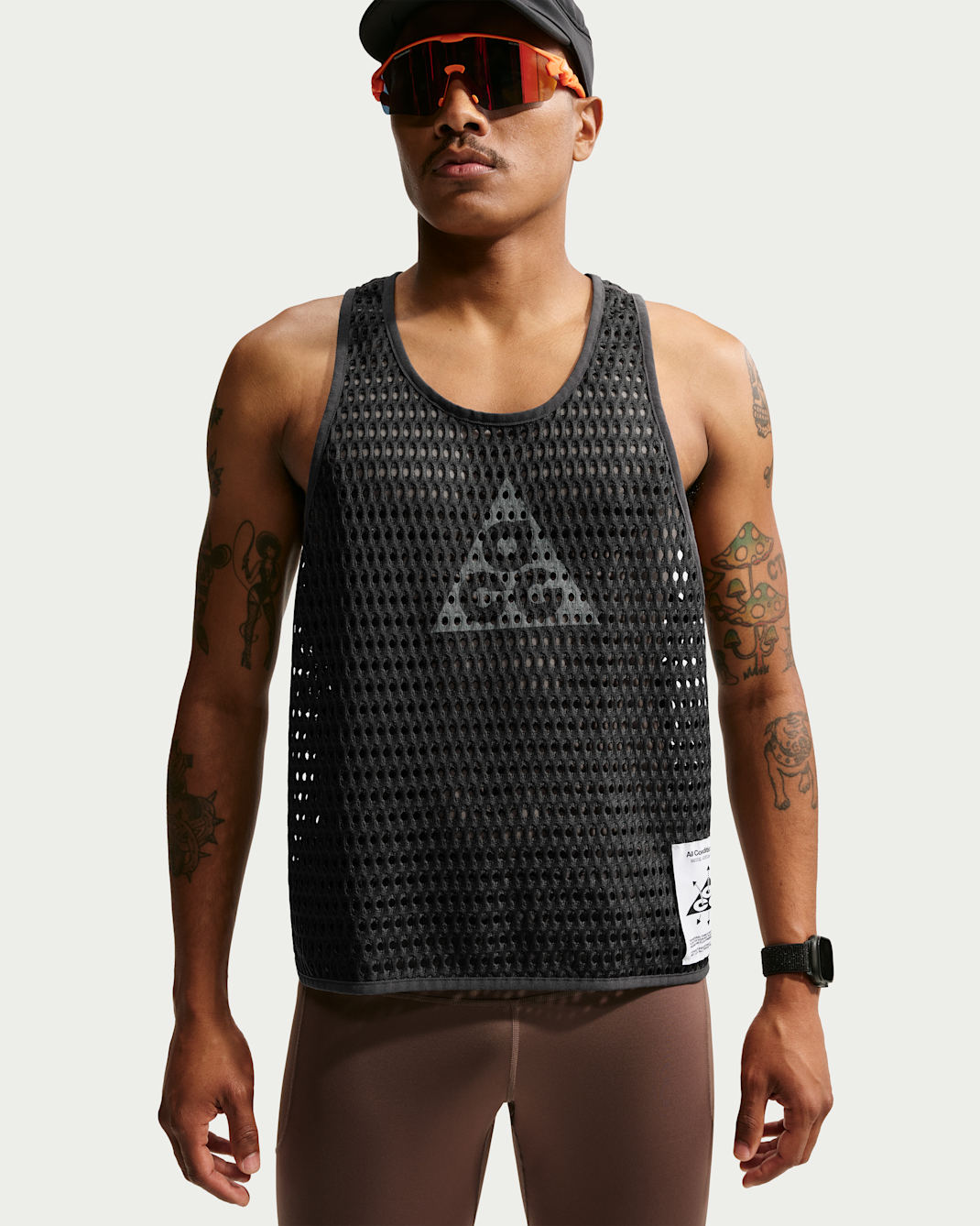 ACG Radical AirFlow Men's Dri-FIT Trail Running Tank Top - Anthracite/Cool Grey