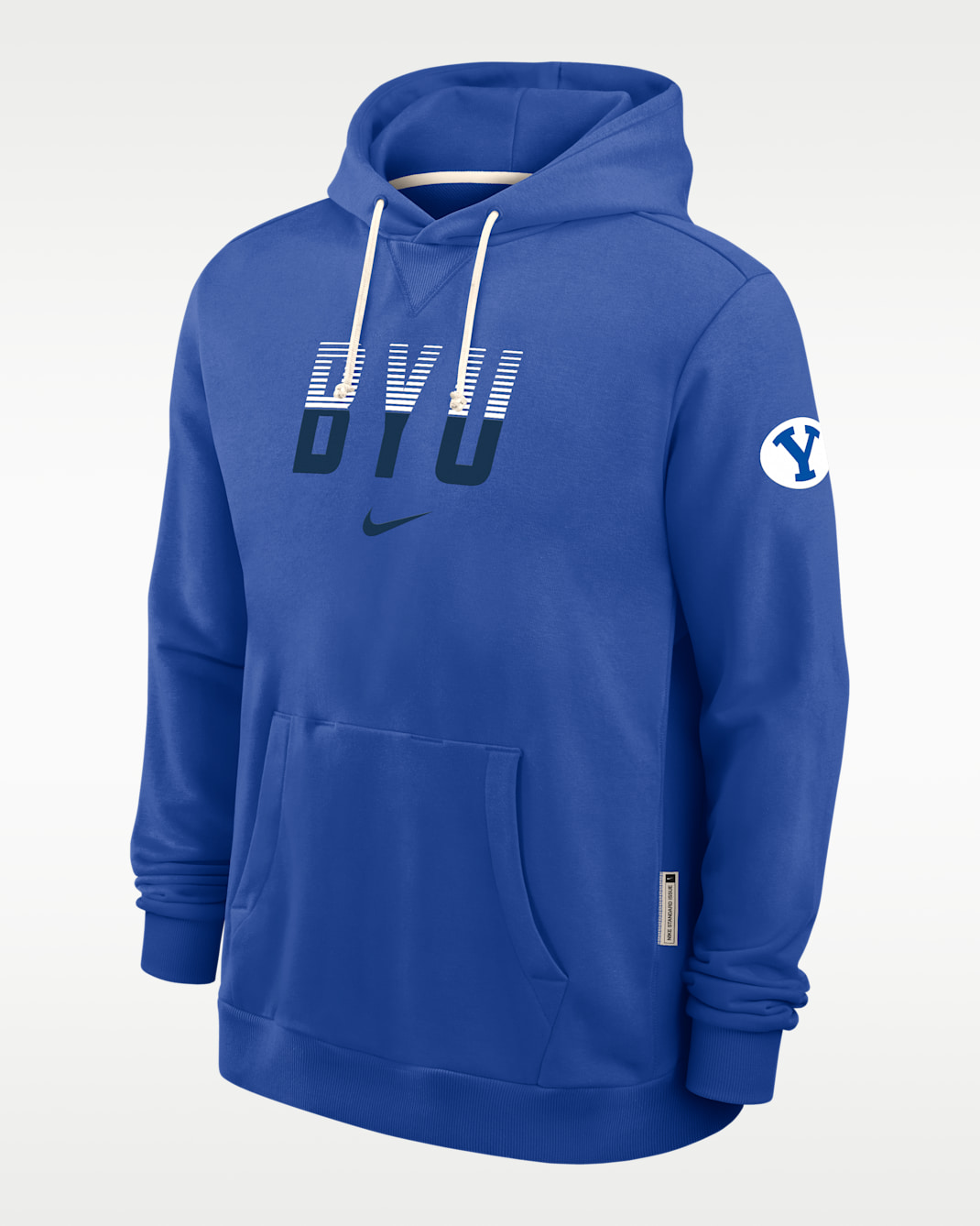 Sudadera con gorro sin cierre sin mangas Dri-FIT para hombre Nike Sideline (BYU) - Royal juego
