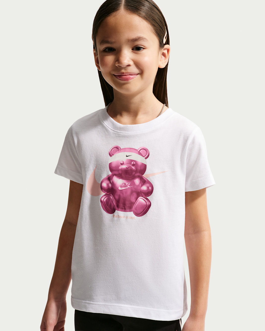 나이키 스포츠웨어 리틀 키즈 그래픽 티셔츠 - 화이트