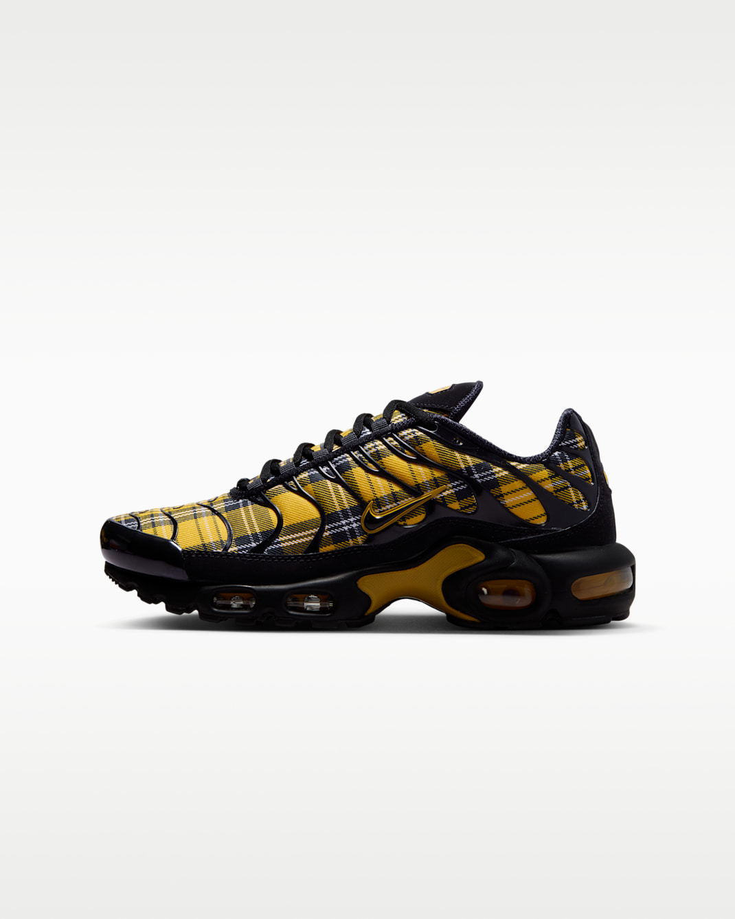 Nike Air Max Plus Women's Shoes - Black/White/Yellow Ochre