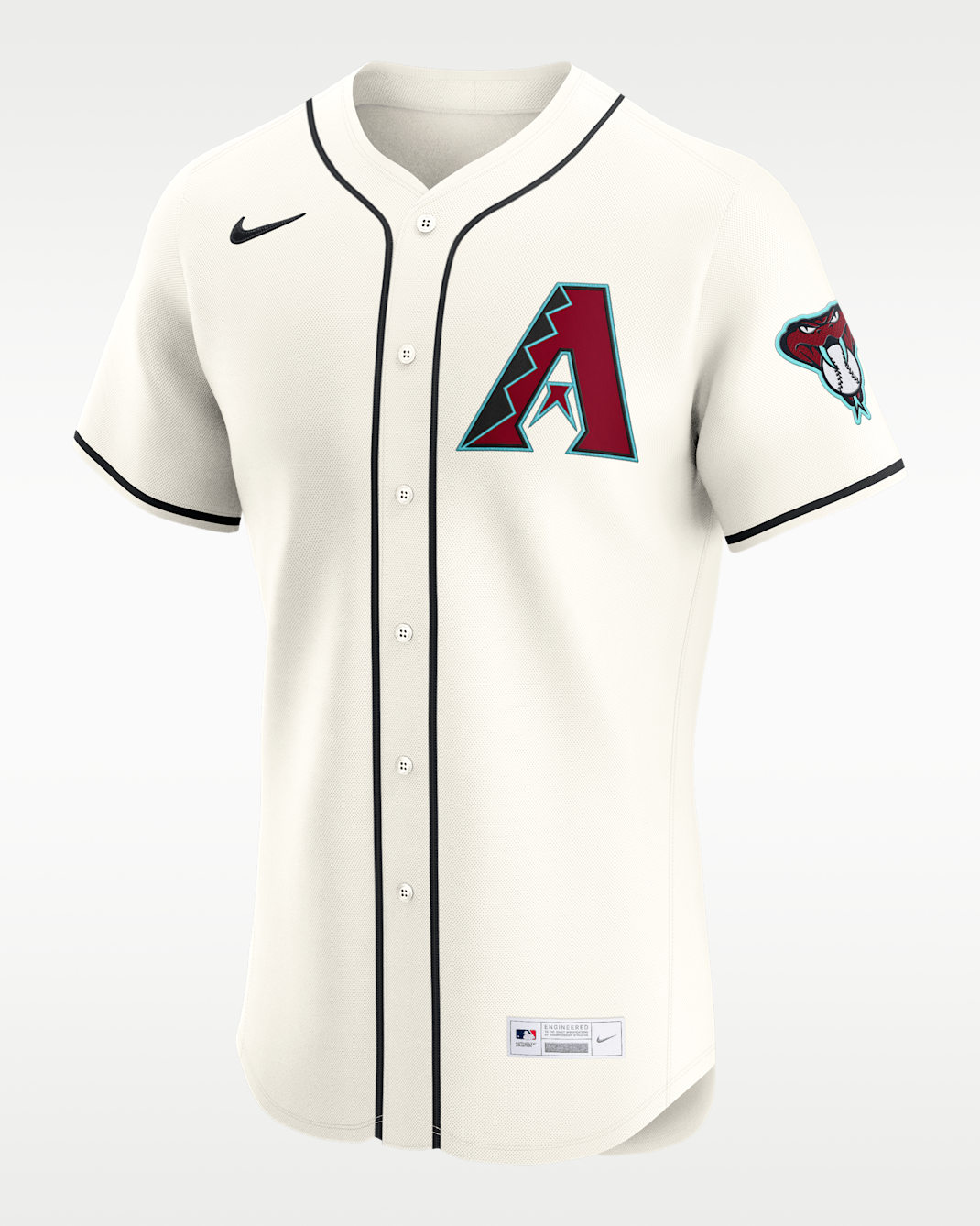Lourdes Gurriel Jr. Arizona Diamondbacks Men's Nike Dri-FIT MLB Elite Jersey - Cream