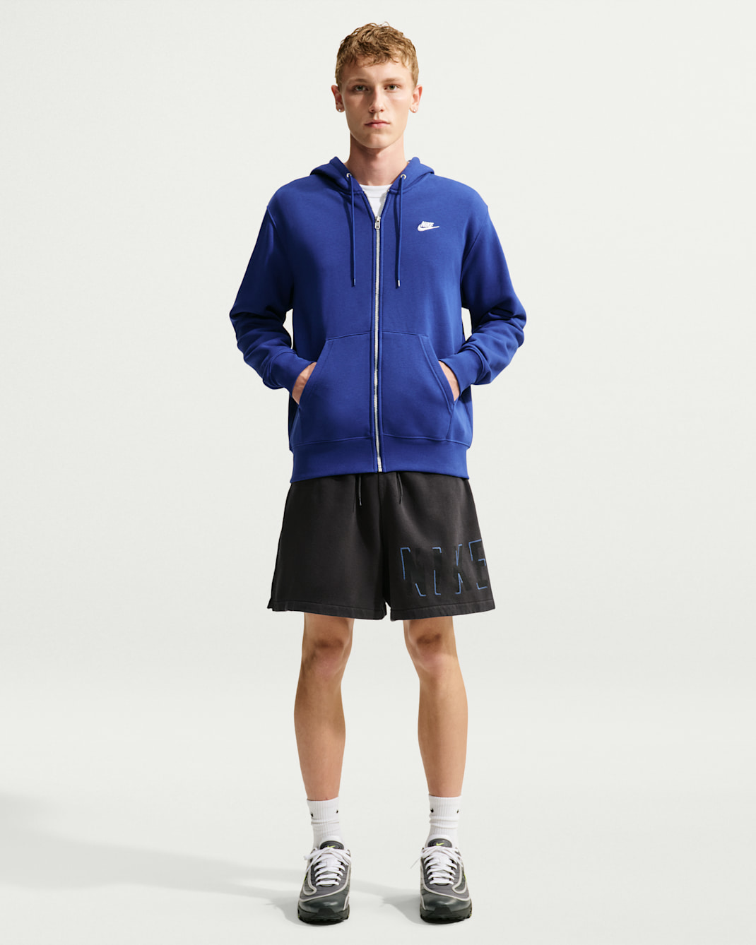 Nike Sportswear Club Men's Fleece Shorts - Off Noir