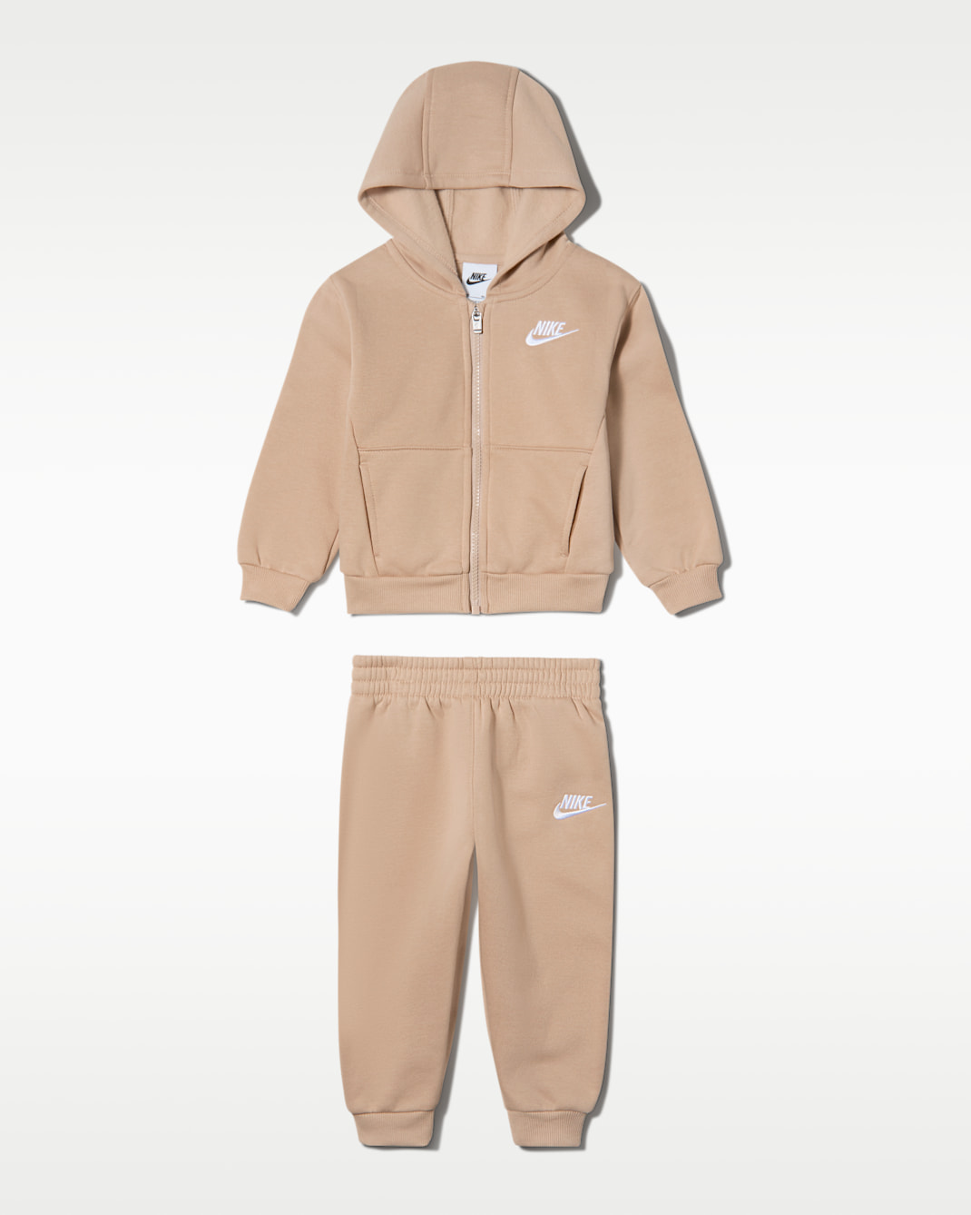 Nike Baby (12-24M) 2-Piece Club Full-Zip Set - Linen