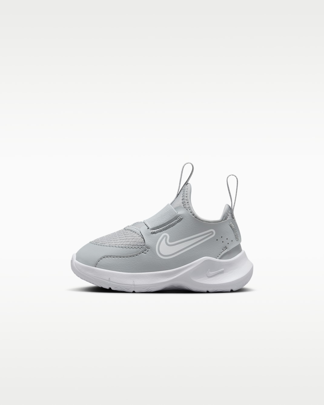 Nike Flex Runner 3 Baby/Toddler Shoes - Wolf Grey/White