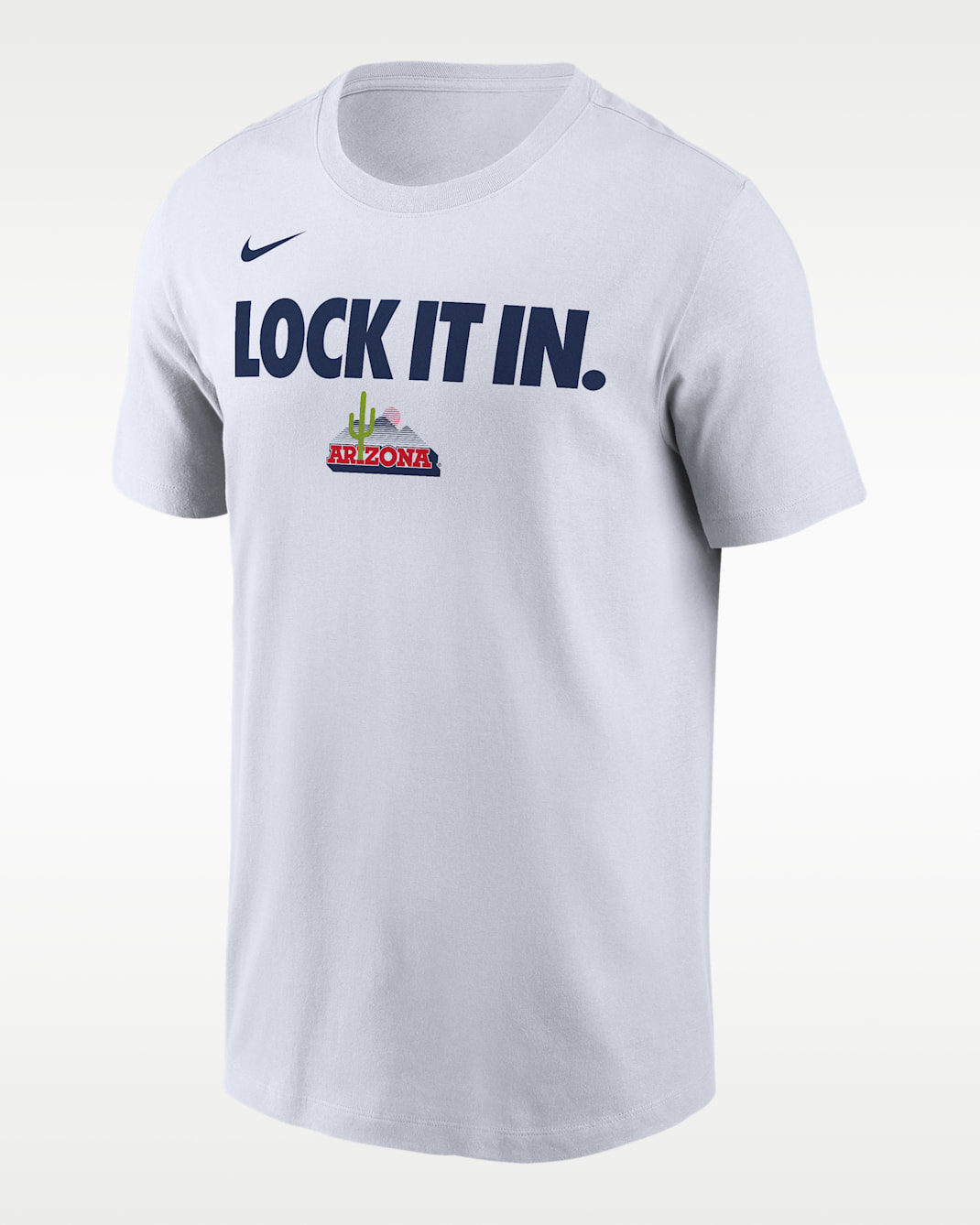 Arizona 2026 On-Court Bench Men's Nike Dri-FIT College T-Shirt - White