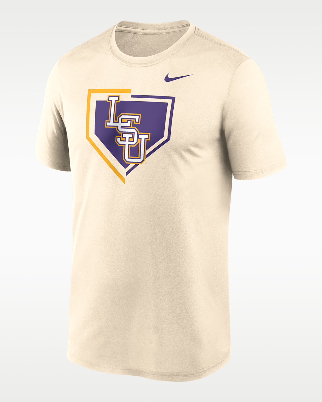 LSU Primetime Baseball Icon Legend Men's Nike Dri-FIT College T-Shirt - Natural
