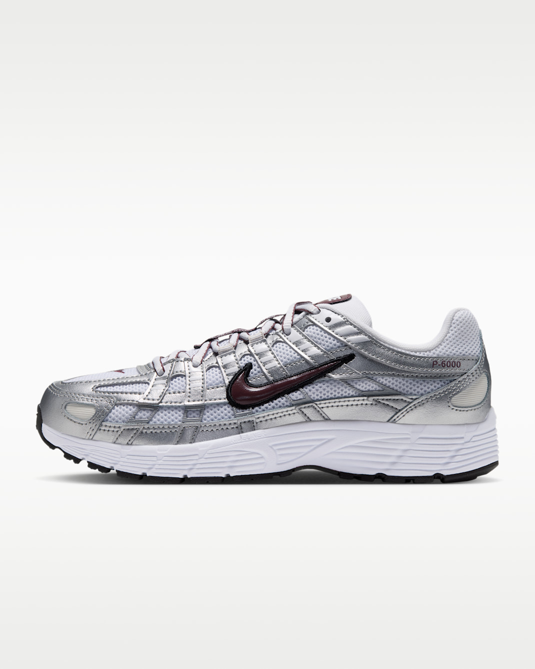 Nike P-6000 Women's Shoes - White/Metallic Silver/Black/Mystic Dates