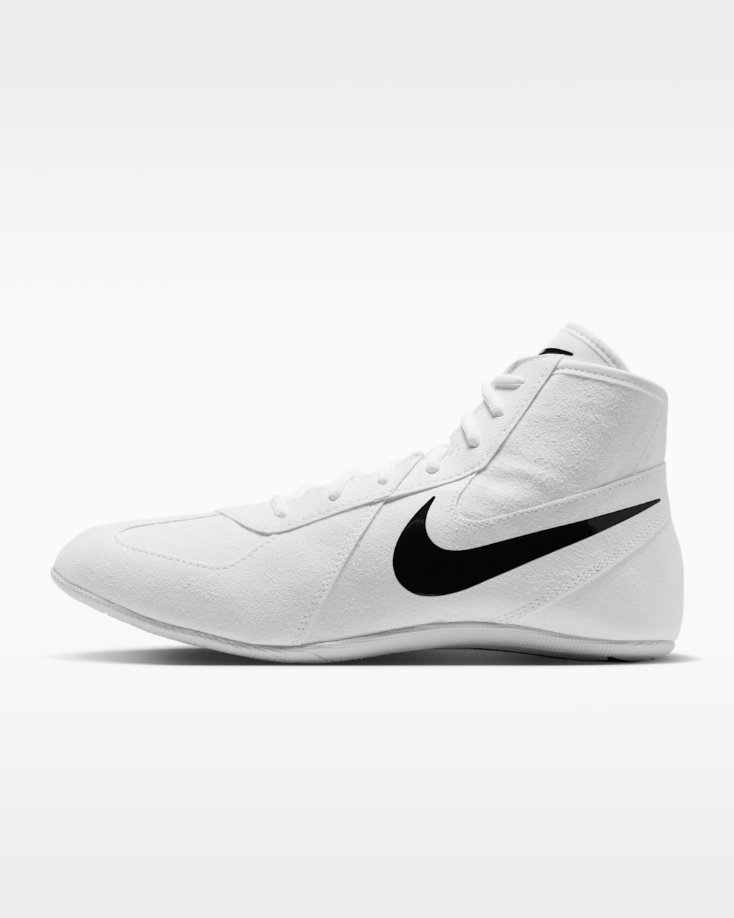 Nike Footsweep 2 Men's Wrestling Shoes - White/Black