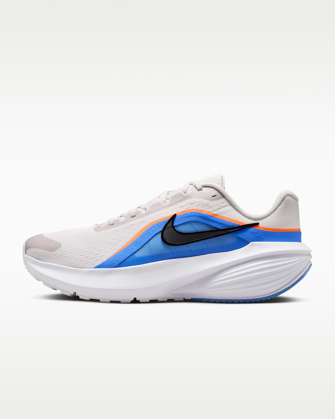 Nike Downshifter 14 Men's Road Running Shoes (Wide) - Platinum Tint/Black/White/Off Noir