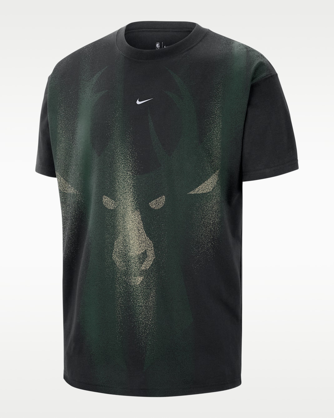 Milwaukee Bucks Basketball-T-Shirt (Herren) - Schwarz