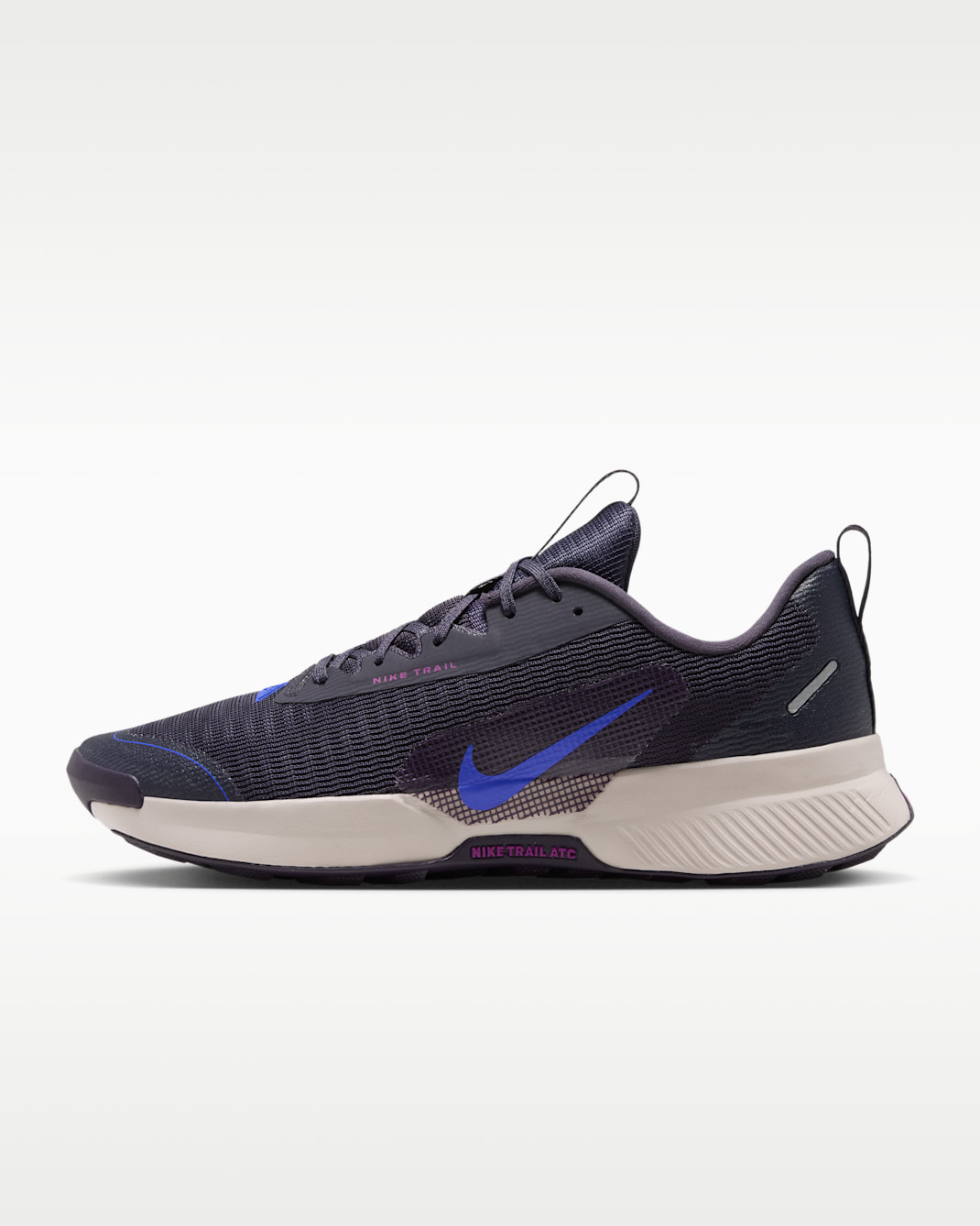 Tenis de trail running para hombre Nike Juniper Trail 3 - Parrilla/Crema II/Morado dinastía/Azul carrera