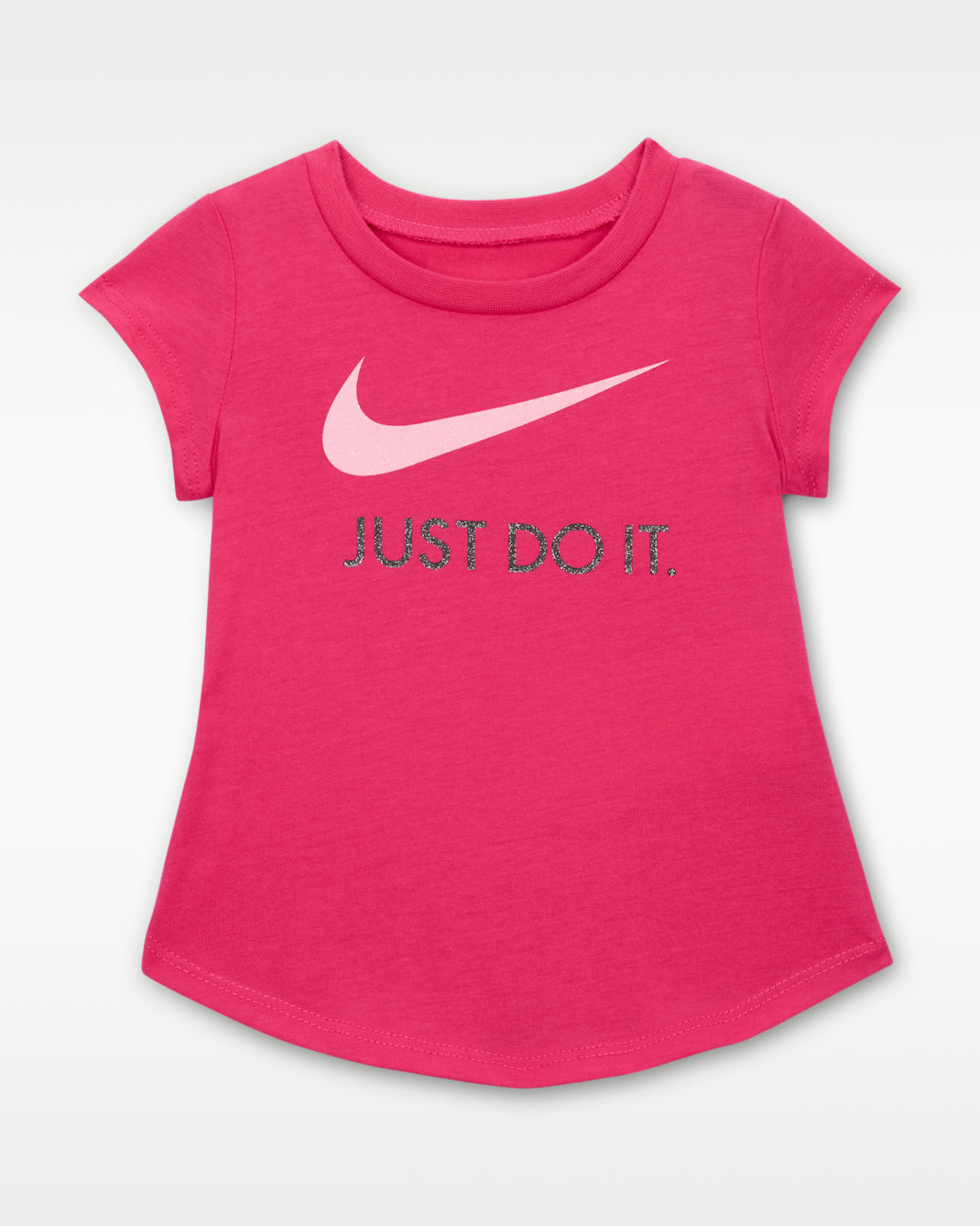 Nike Swoosh 'Just Do It' T-shirt voor baby's (12-24 maanden) - Hyper Pink
