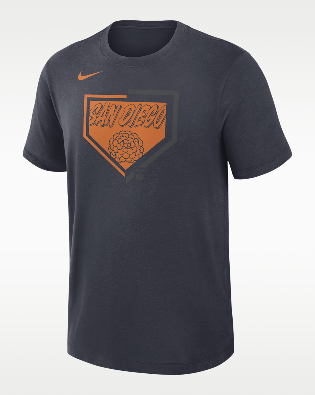 San Diego Padres Icon City Connect Logo Men's Nike Dri-FIT MLB T-Shirt - Black
