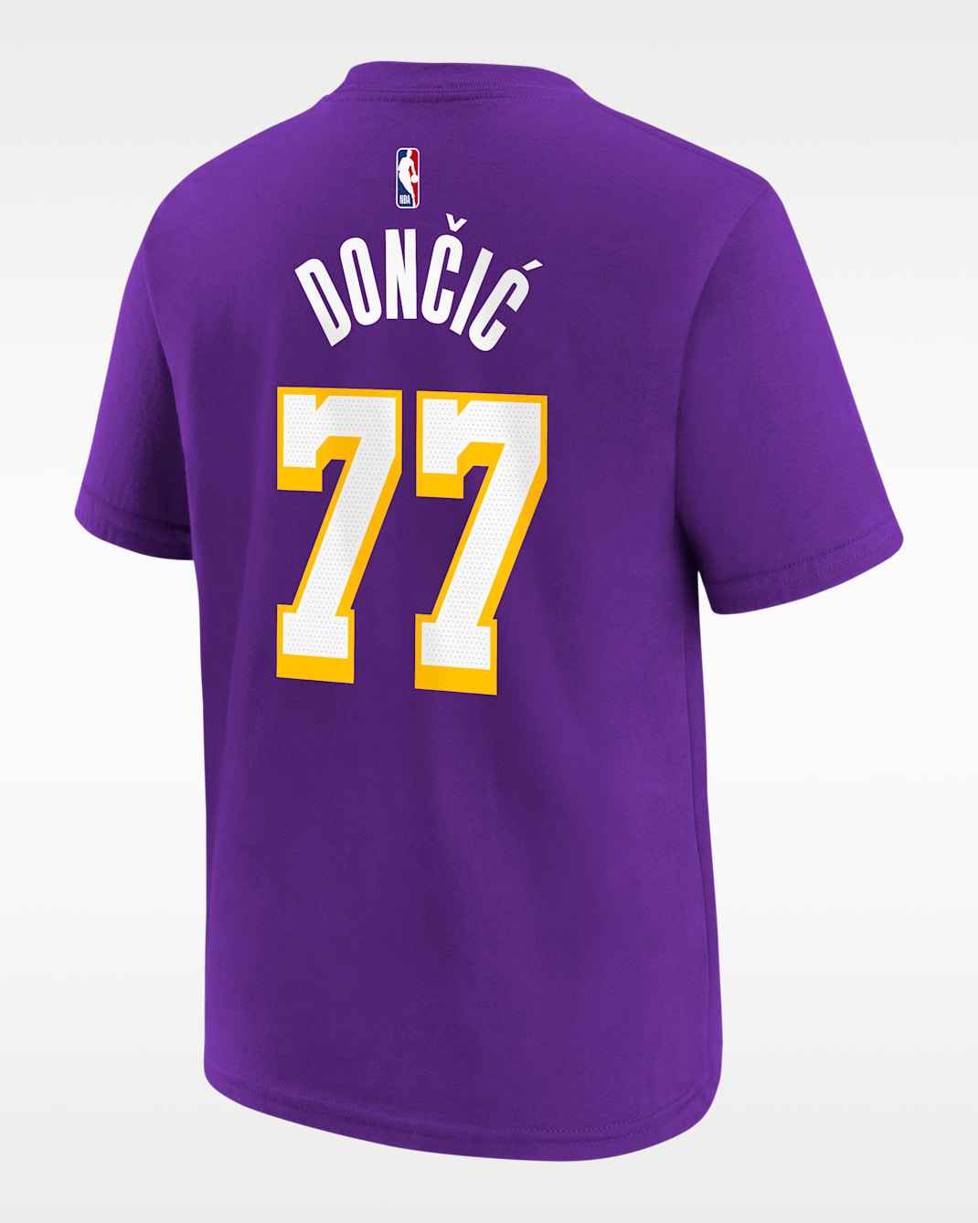 Luka Doncic Los Angeles Lakers Statement Edition Big Kids' NBA T-Shirt