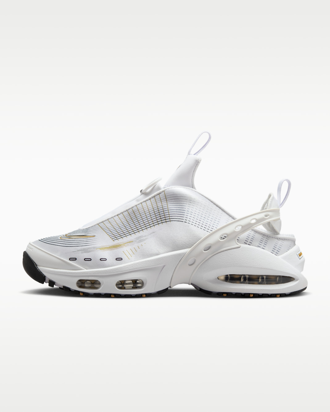 ナイキ エア マックス クレイズ ウィメンズシューズ - ホワイト/ブラック/コッパームーン/メタリックゴールド