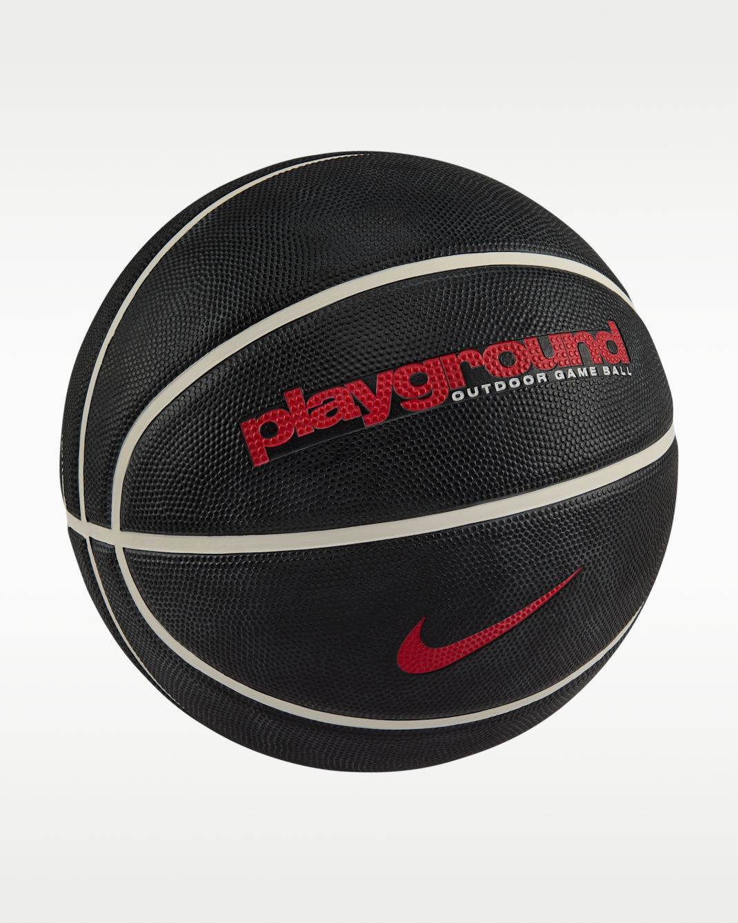Pallone da basket (sgonfiato) Nike Everyday Playground 8P - Nero/Bianco/University Red