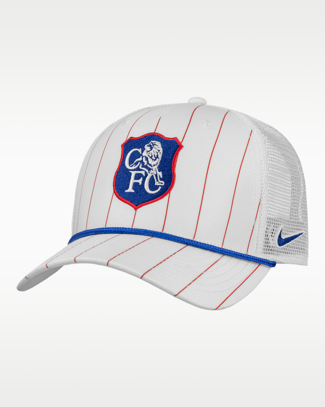 Chelsea Men's Rise Rope Trucker Hat - White
