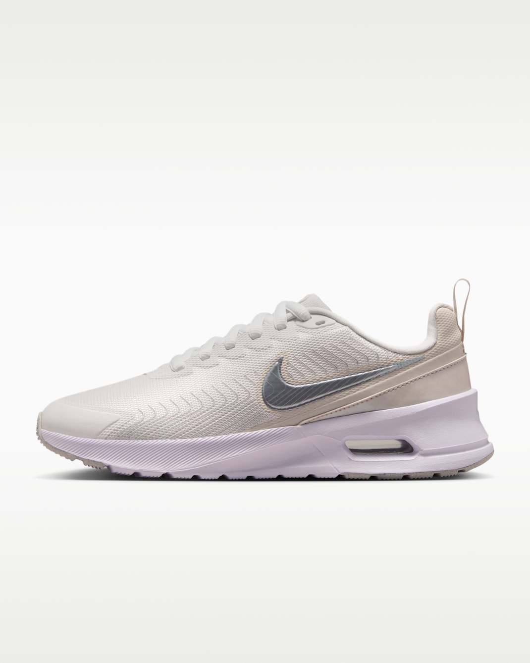 Nike Air Max Nuaxis SE Women's Shoes - Summit White/Light Orewood Brown/White/Metallic Silver