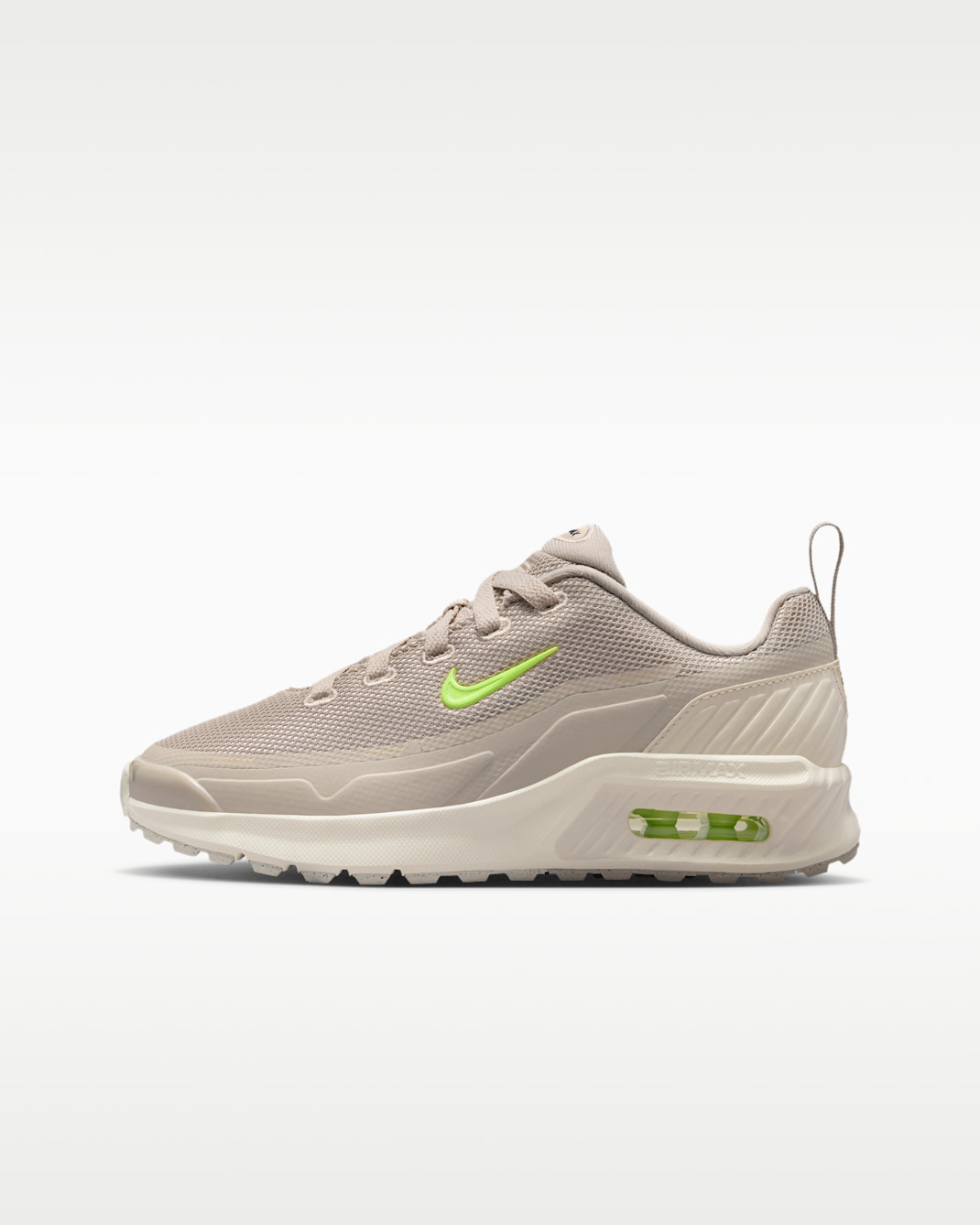 Nike Air Max Bia Older Kids' Shoes - Cream II/Light Orewood Brown/Soft Pearl/Volt Ice