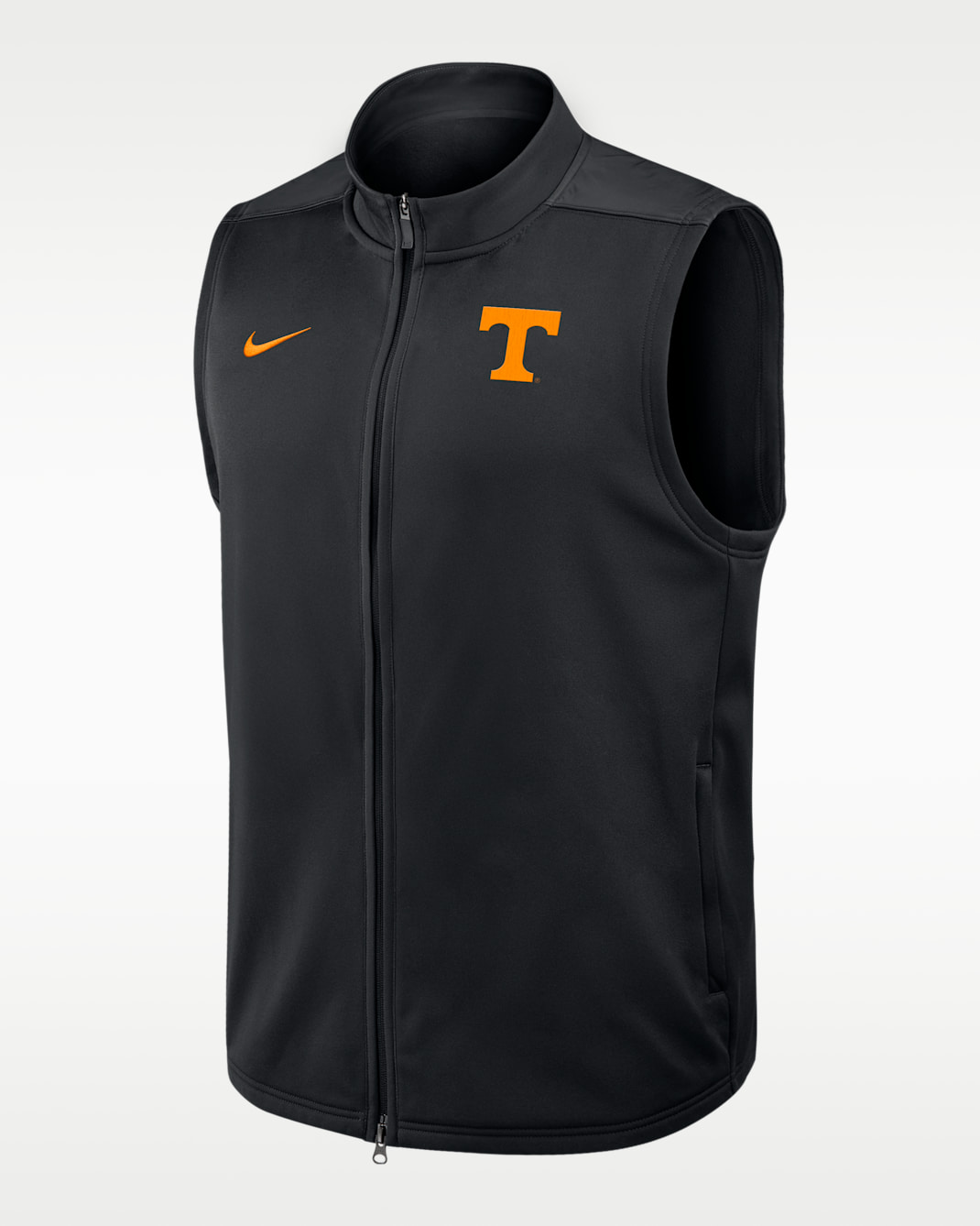 Tennessee Victory Men's Nike Therma-FIT College Full-Zip Vest - Black