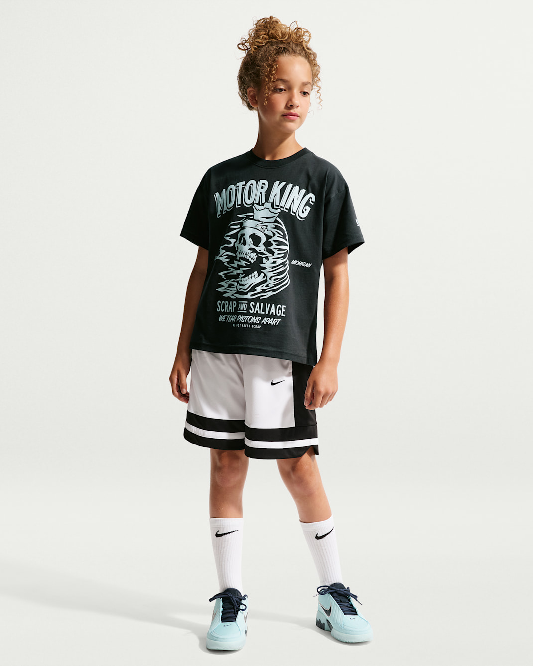LeBron "Motor King" Nike Kids' Fitness T-Shirt