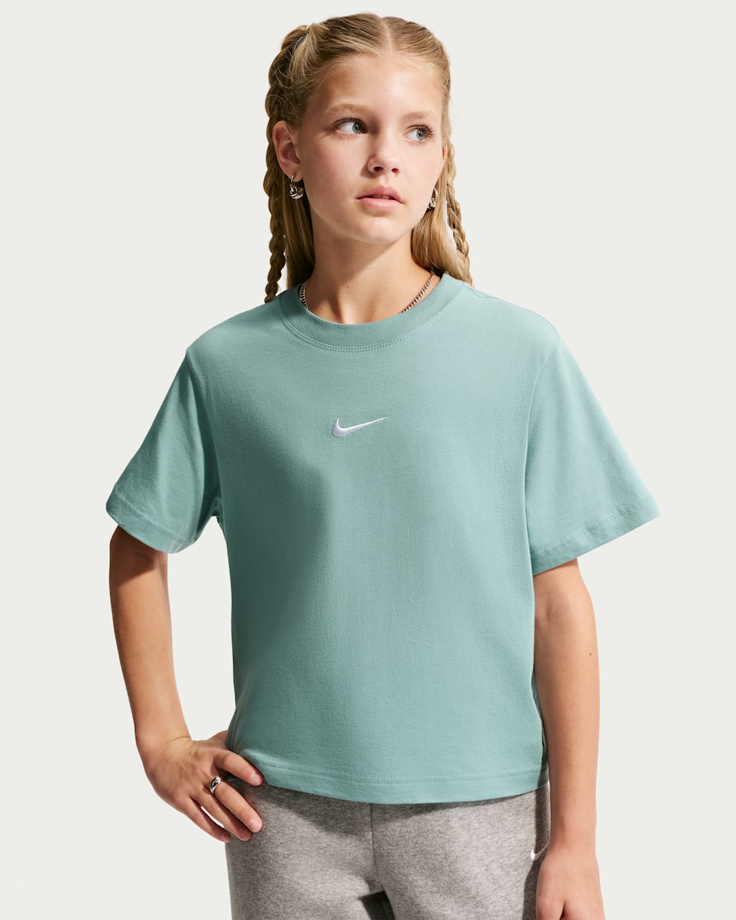 Nike Sportswear Big Kids' (Girls') T-Shirt - Cannon