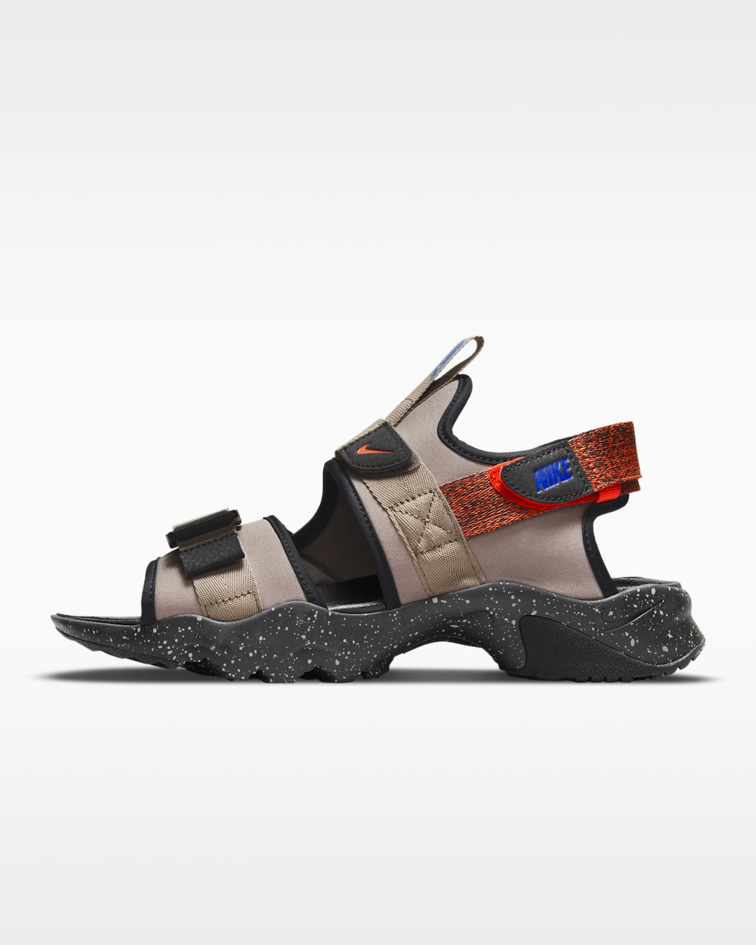Nike Canyon Men's Sandals - Moon Fossil/Orange/Black/Racer Blue