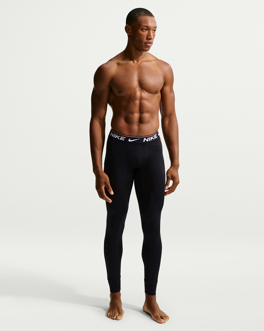 Ανδρικό μακρύ μποξεράκι Dri-FIT Nike Ultra Comfort - Μαύρο/Cool Grey