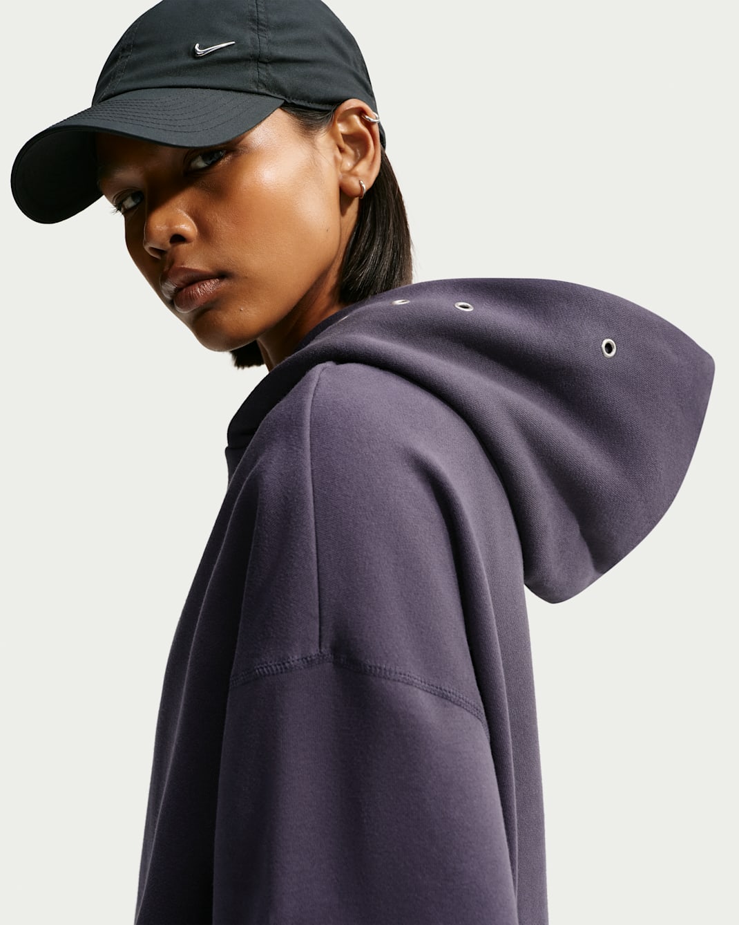 Nike Studio Fleece Medium Weight Women's Oversized Pullover Hoodie