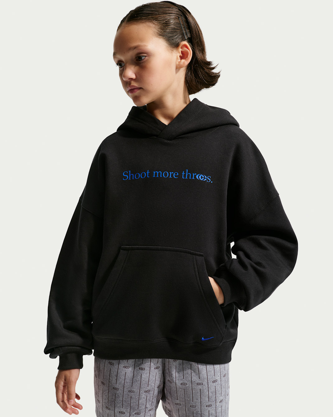 Caitlin Clark Big Kids' Club Fleece Oversized Hoodie