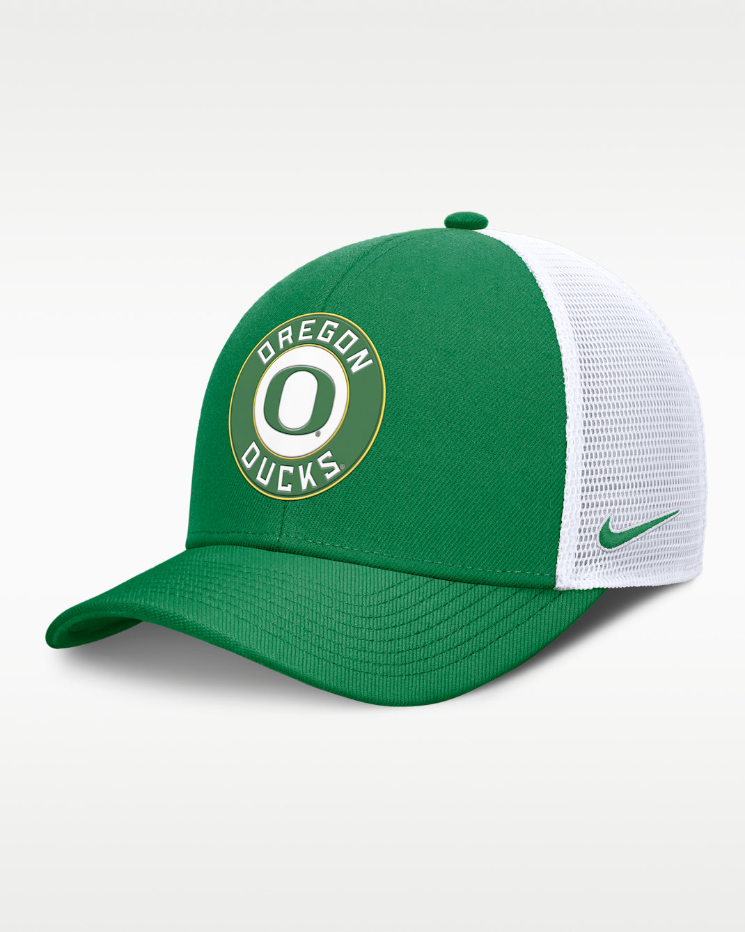 Oregon Primetime Rise Men's Nike Dri-FIT College Trucker Adjustable Hat - Green