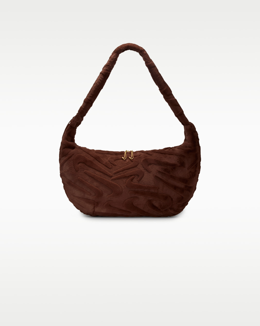 Bolsa Slouchy de piel sintética (19 l) Nike Sportswear - Marrón fauna/Marrón fauna