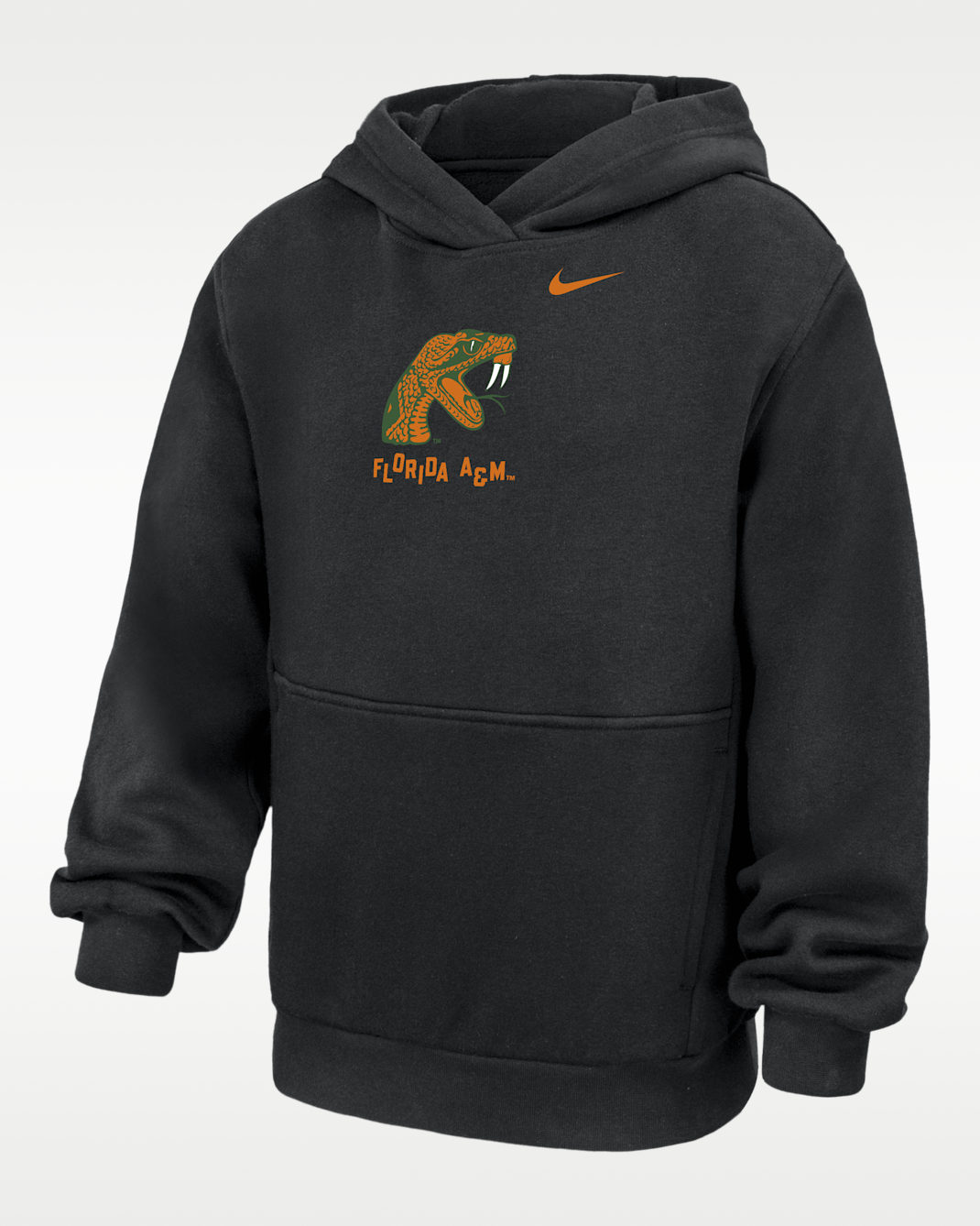 Nike College (Florida A&M University) Big Kids' Club Fleece Hoodie - Black