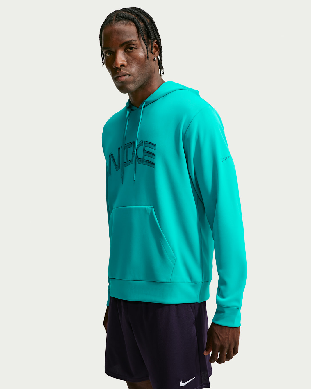 Nike Flex Men's Dri-FIT UV Protection Hoodie - Energy/Obsidian