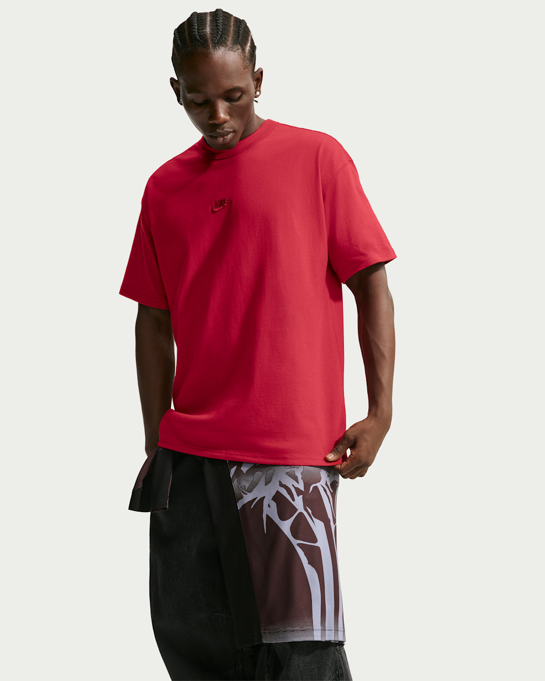 Nike Sportswear Premium Essentials Men's T-Shirt - Tough Red