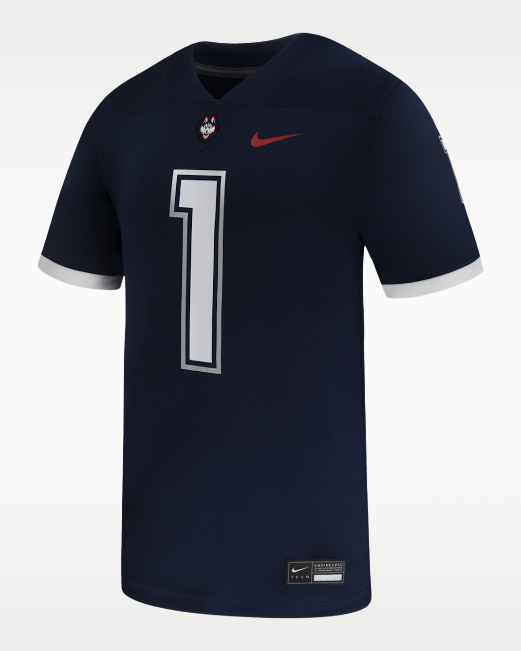 UConn Men's Nike College Football Replica Jersey - College Navy