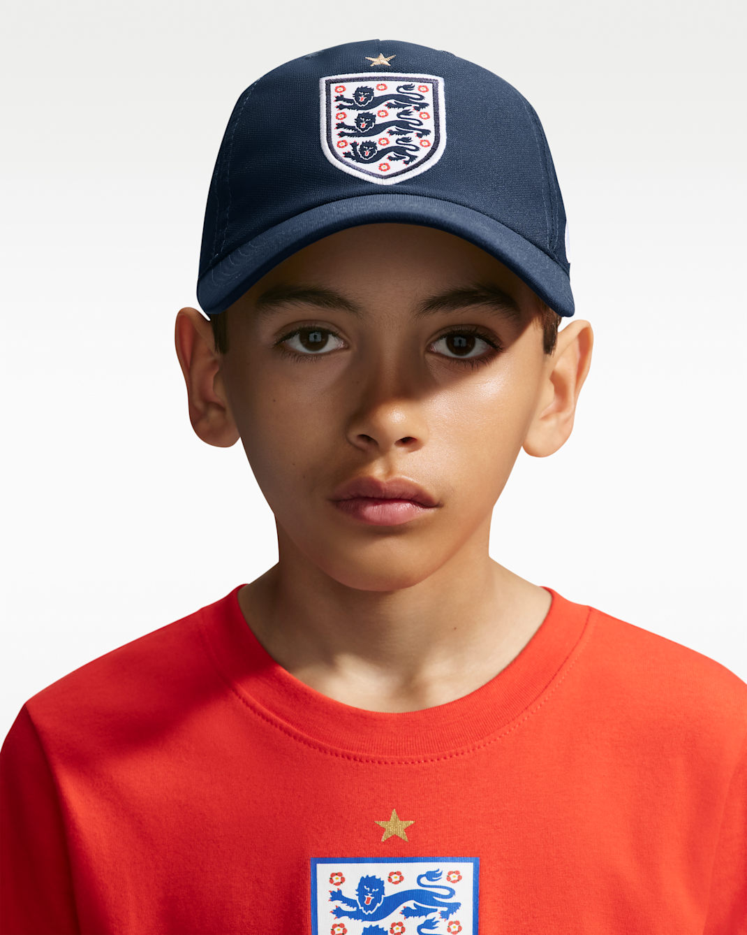 England 2026/27 Club Cap Poly 5P Youth Nike Club Cap Poly 5P - Obsidian/White