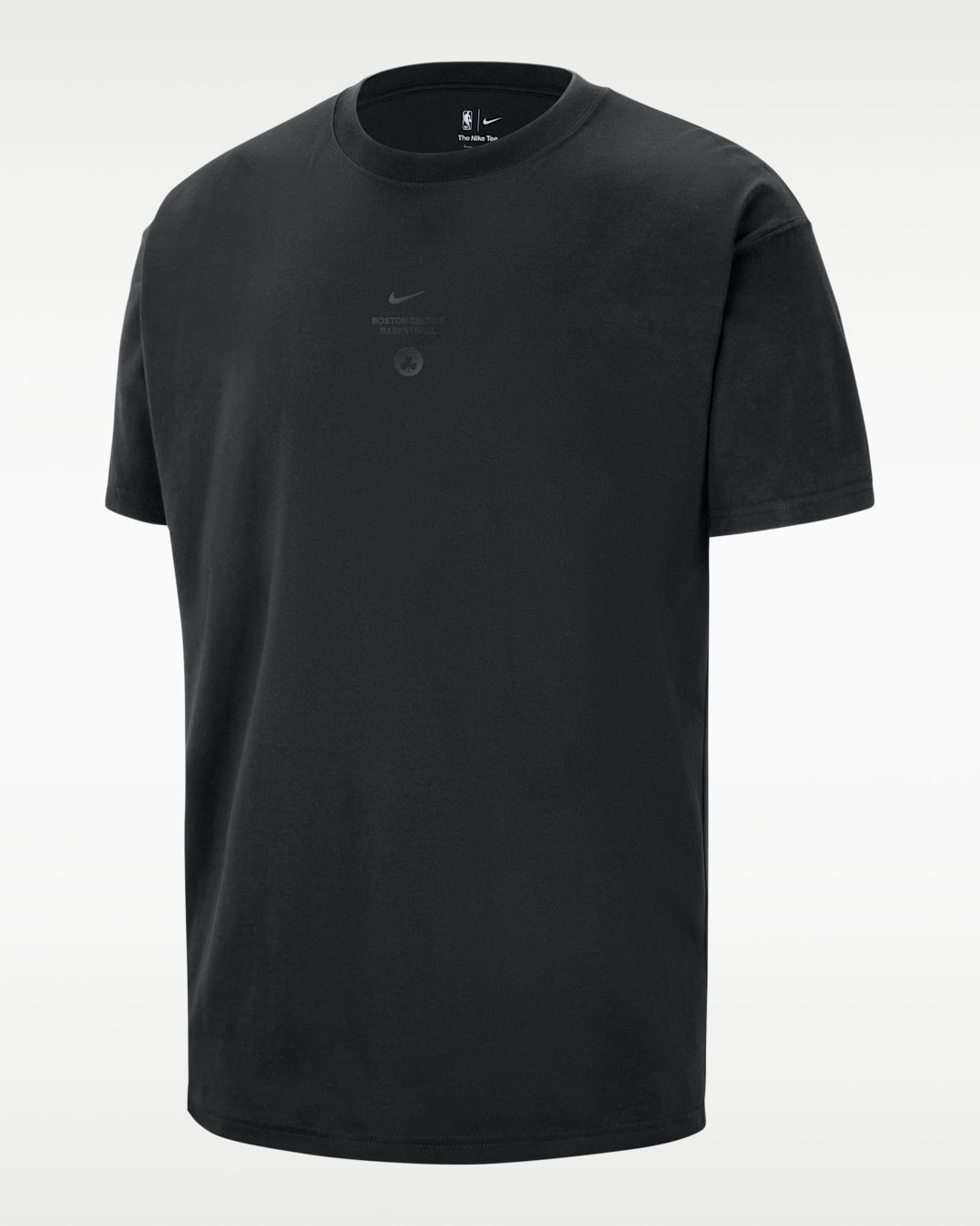 Boston Celtics Nike Men's Basketball Pregame T-Shirt - Black