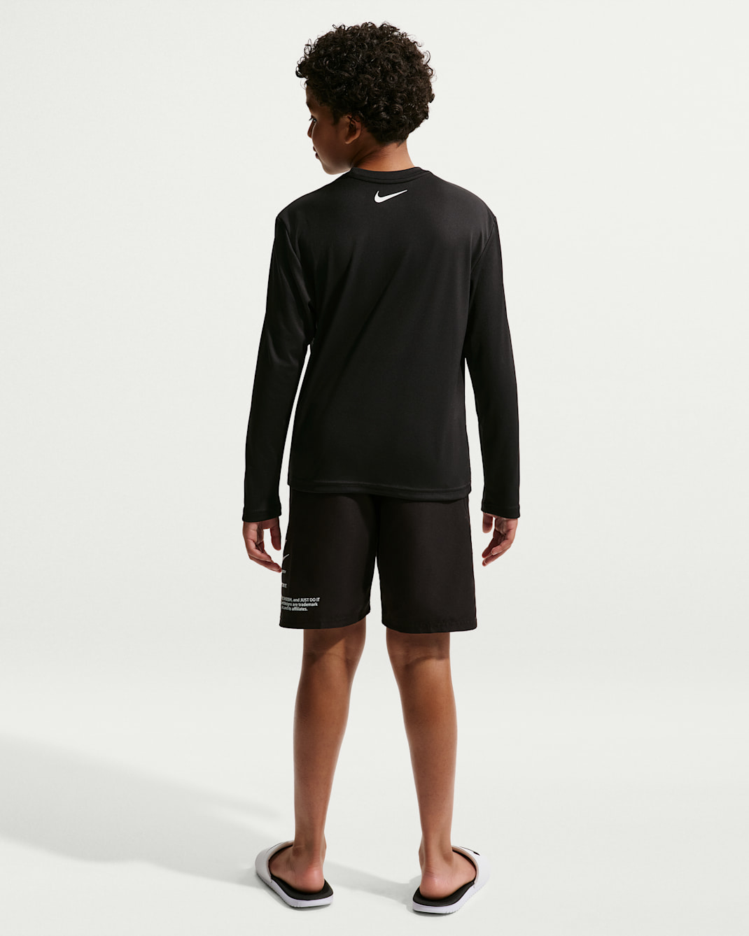 Nike Swim Hydroguard Big Kids' (Boys') Dri-FIT UV Long Sleeve Top