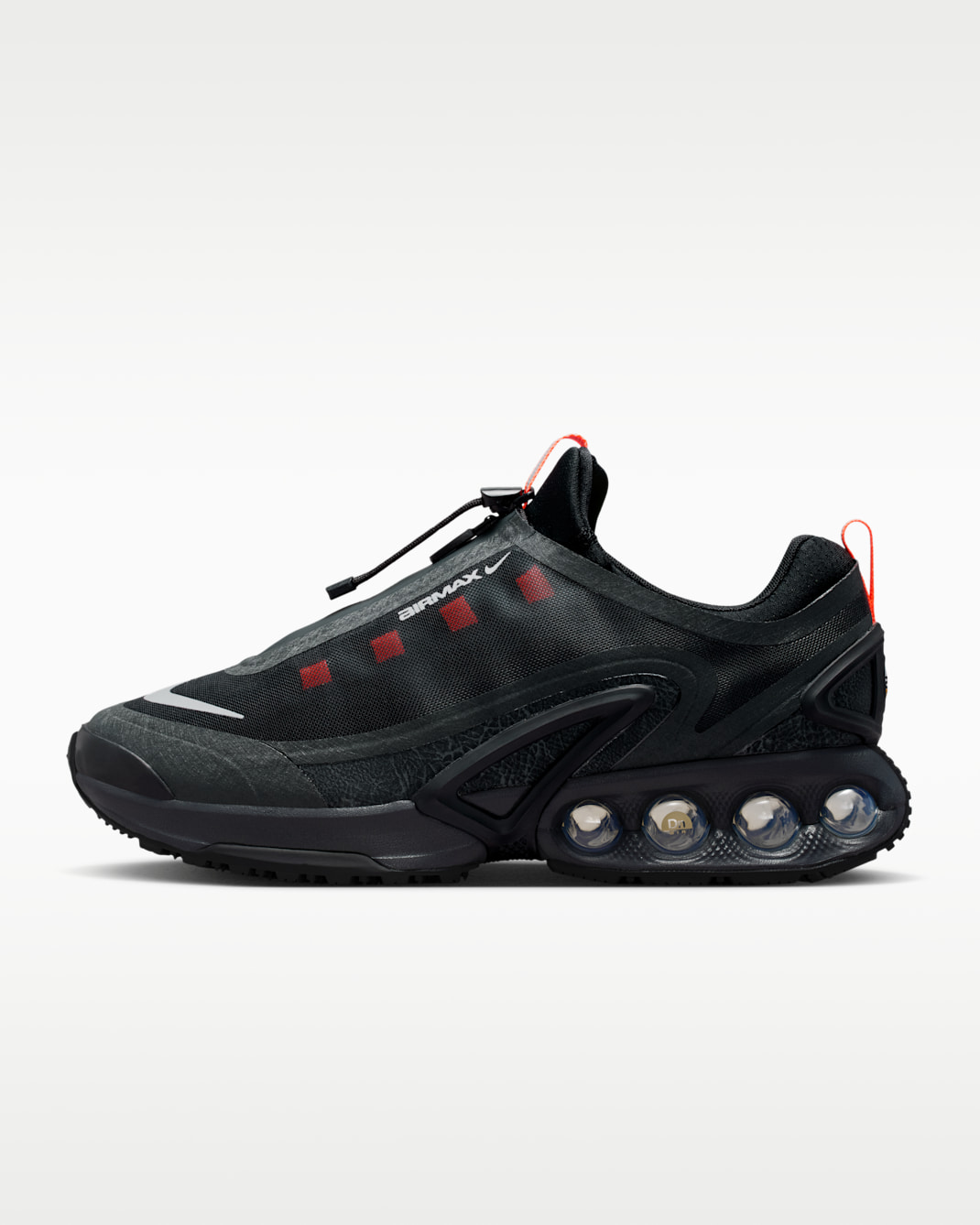 Nike Air Max Dn Roam Men's Shoes - Off-Noir/Orange Pulse/Black/Metallic Silver