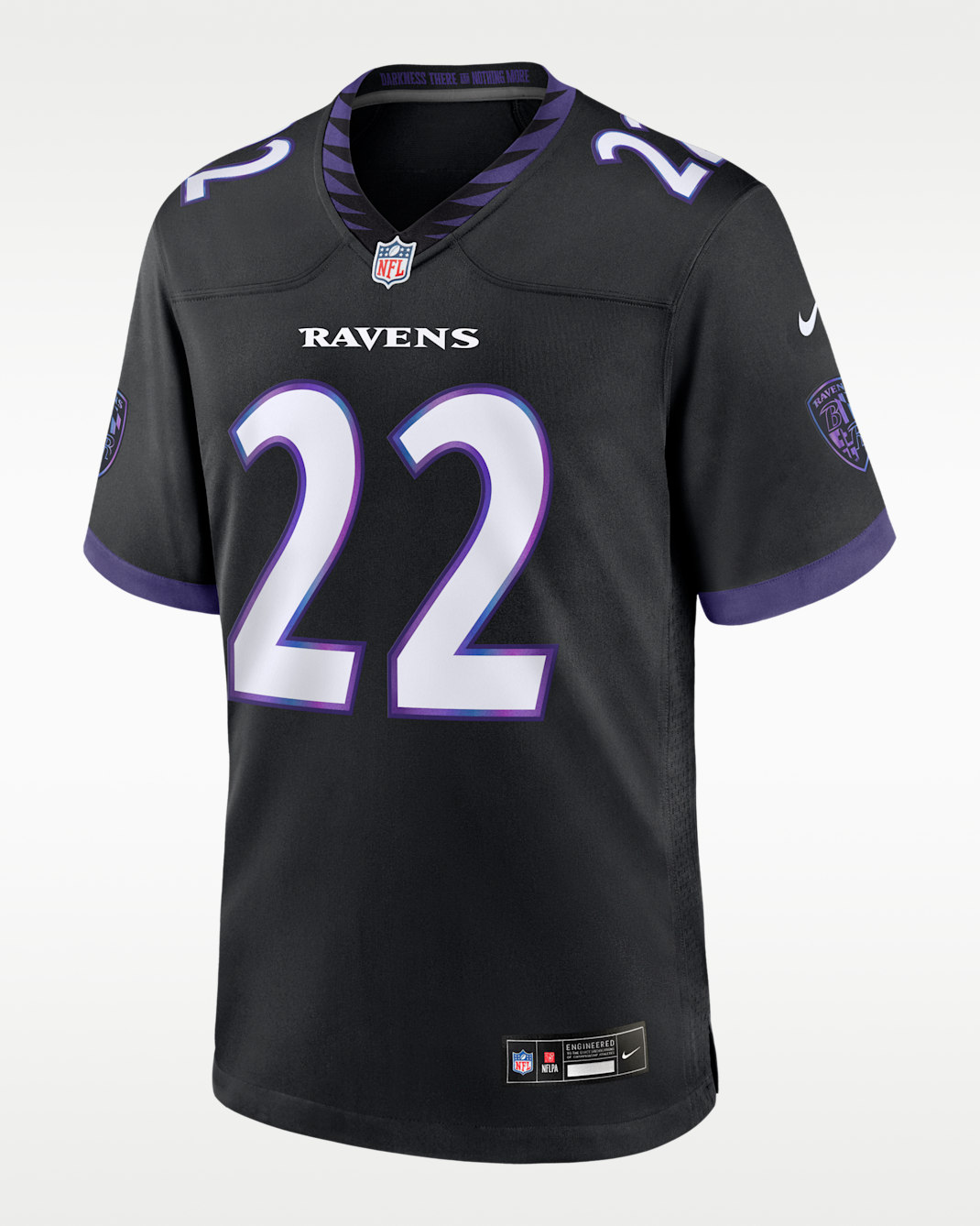 Derrick Henry Baltimore Ravens Men's Nike NFL Game Jersey - Black