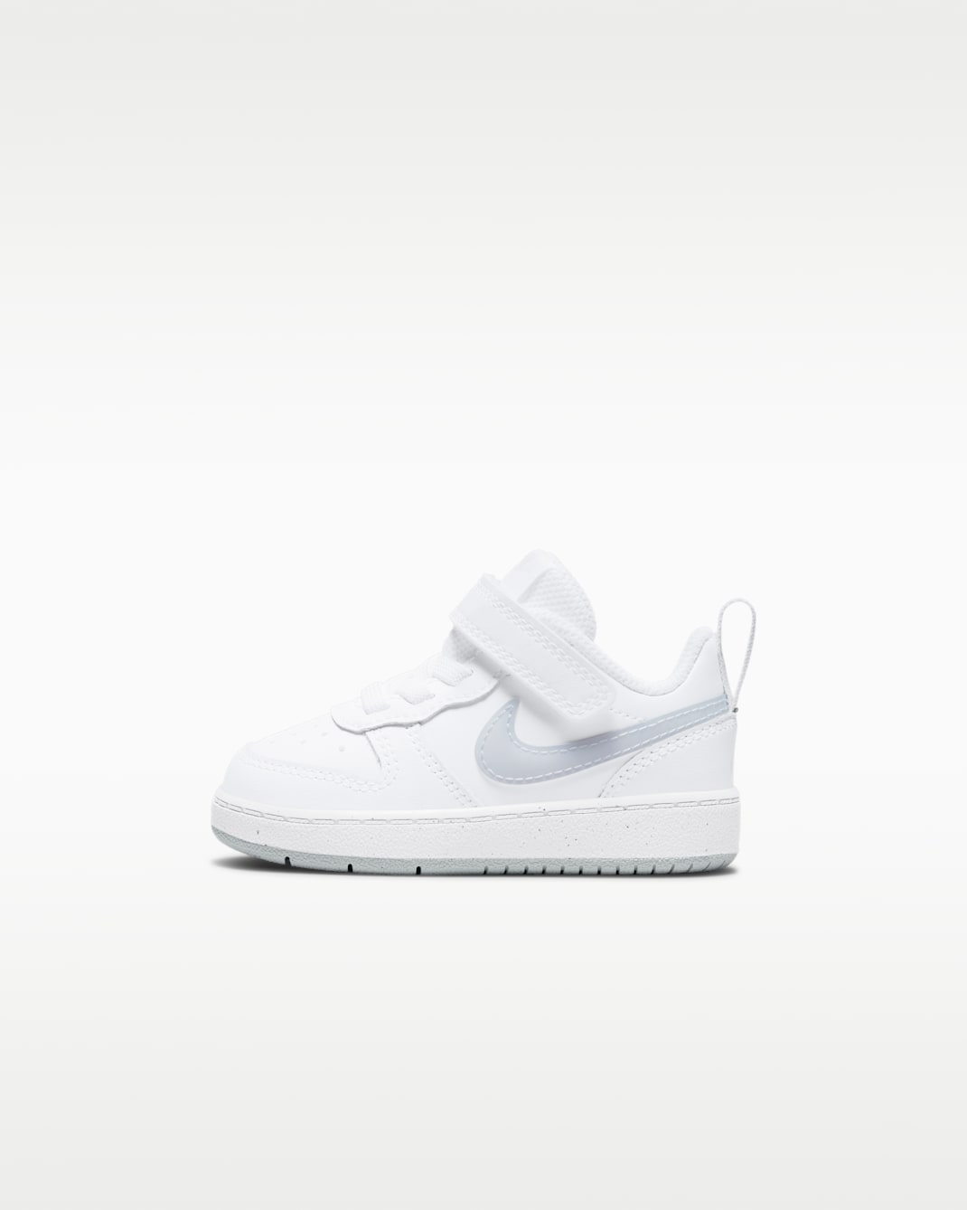 Nike Court Borough Low 2 Baby/Toddler Shoes - White/White/Aura