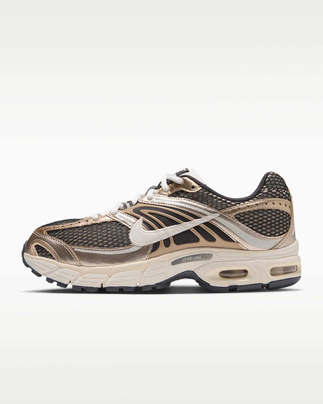 Nike Air Max Moto 2K Women's Shoes with Reflective Design Accents - Sand Drift/Off-Noir/Pale Ivory/Sail